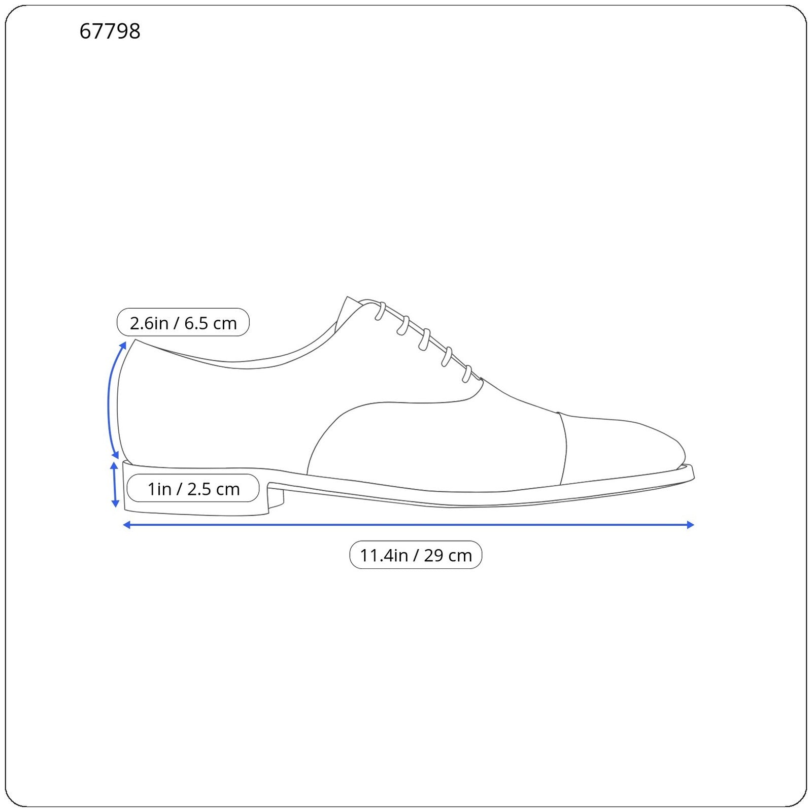 SUITSUPPLY Men's EU40 Brown Calf Leather Derby Formal Lace-Up Shoes