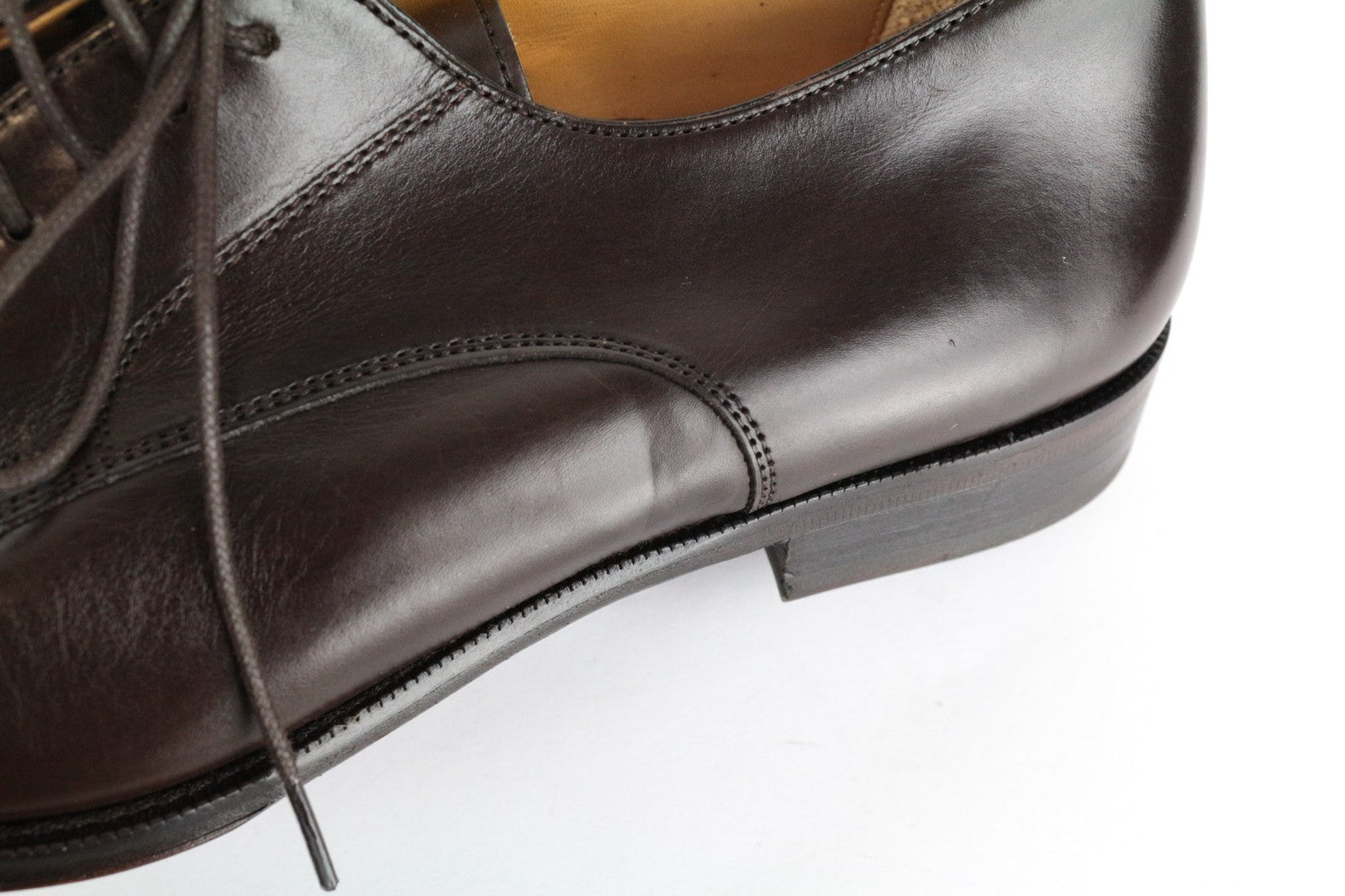 SUITSUPPLY Men's Casual Shoes EU43 Dark Brown Leather Classic Relaxed Style