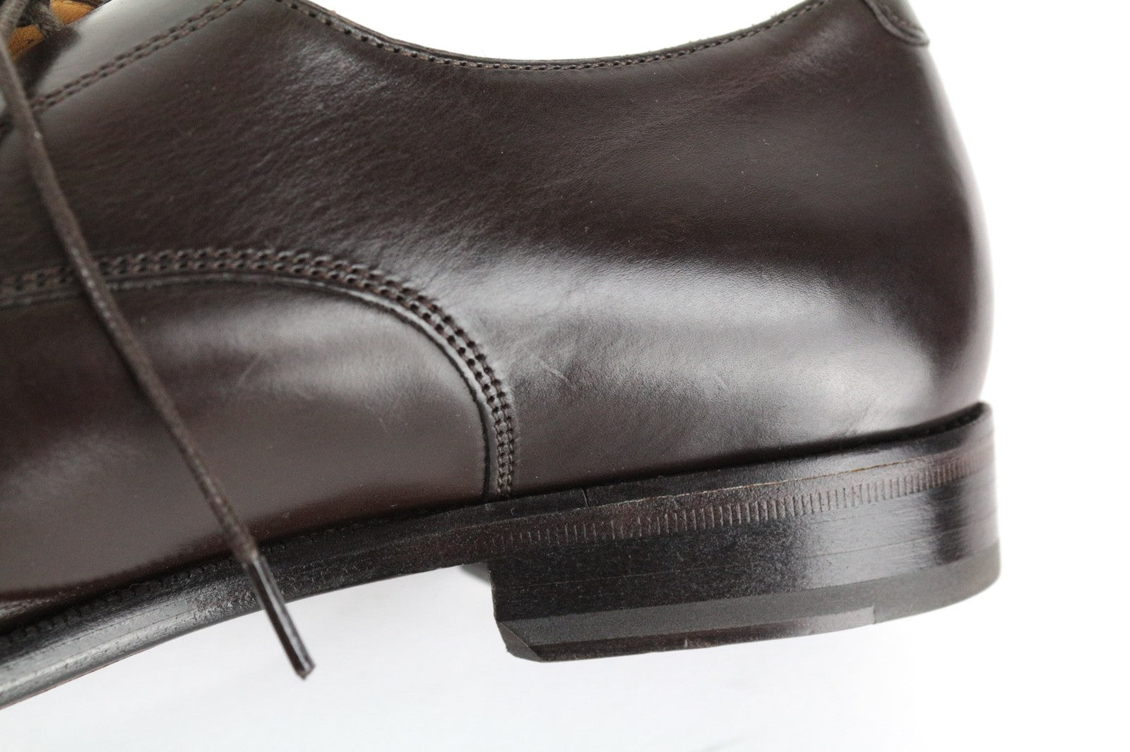 SUITSUPPLY Men's Casual Shoes EU43 Dark Brown Leather Classic Relaxed Style