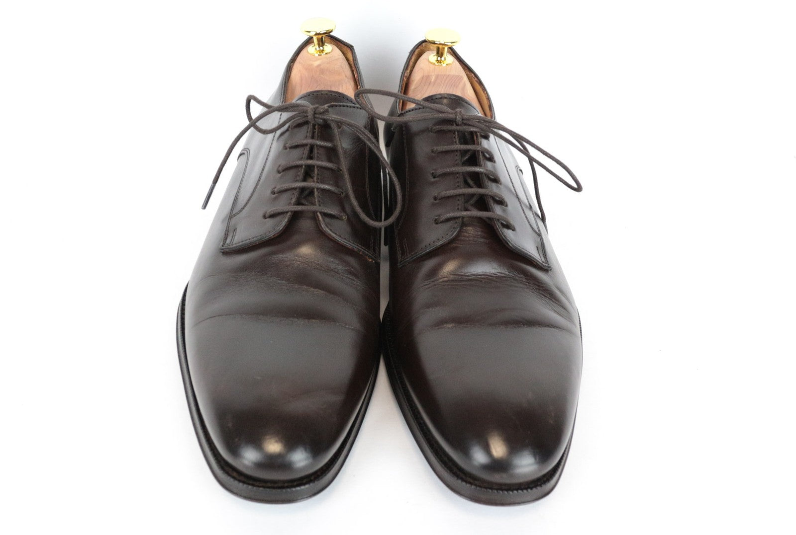 SUITSUPPLY Men's Casual Shoes EU43 Dark Brown Leather Classic Relaxed Style