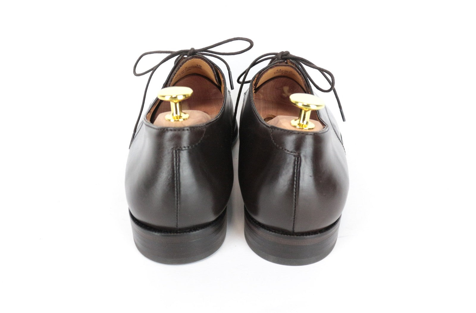 SUITSUPPLY Men's Casual Shoes EU43 Dark Brown Leather Classic Relaxed Style