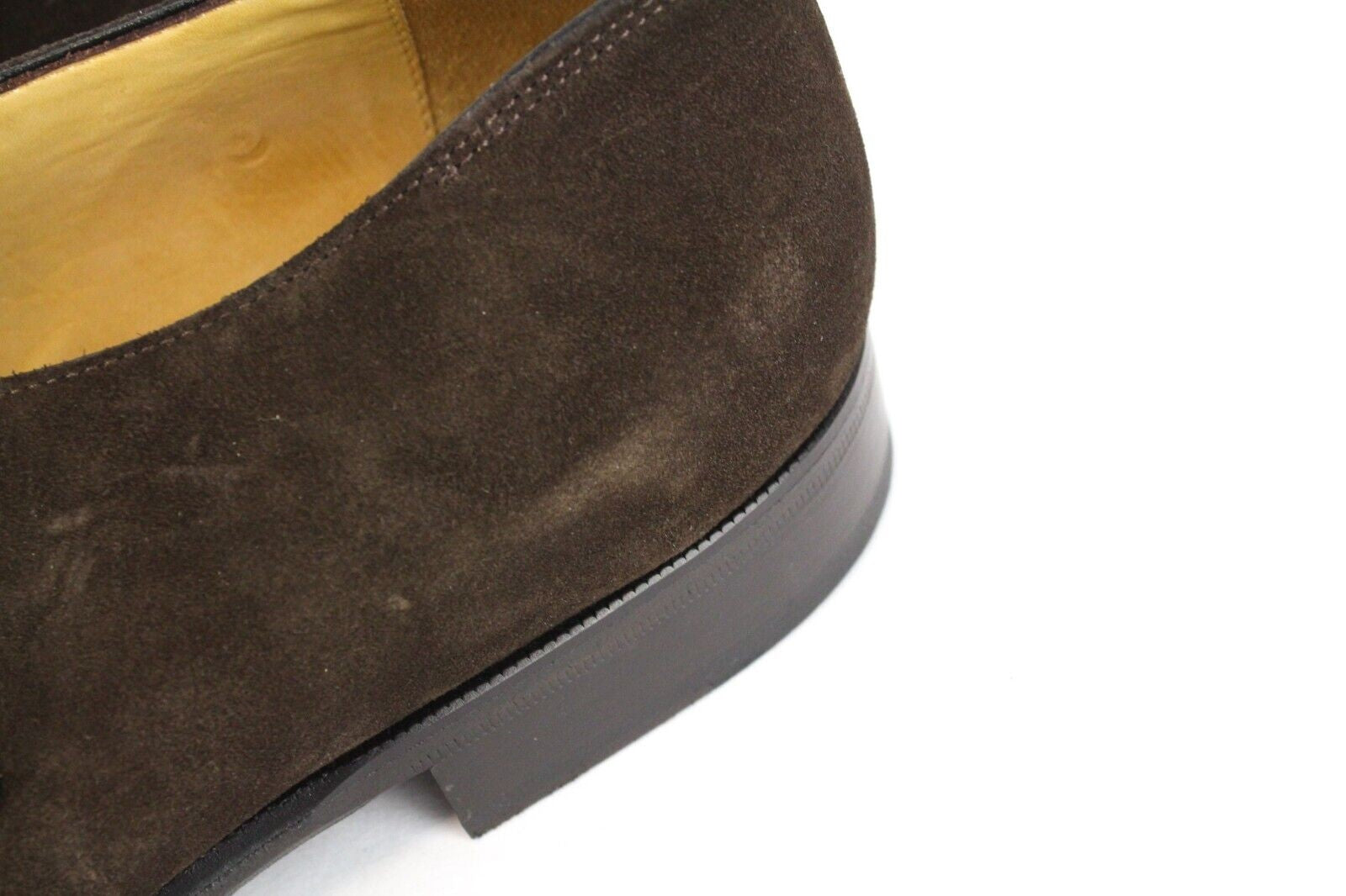 SUITSUPPLY Men's Casual Shoes EU45 Brown Leather Buckled Classic Relaxed Style