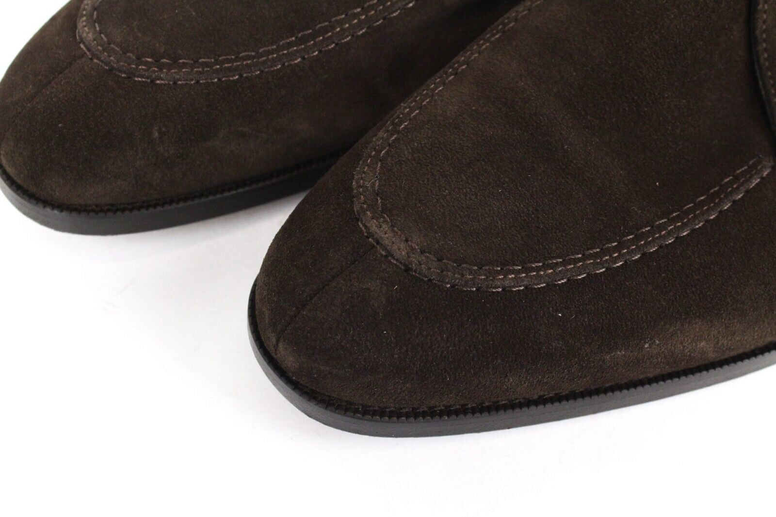 SUITSUPPLY Men's Casual Shoes EU45 Brown Leather Buckled Classic Relaxed Style