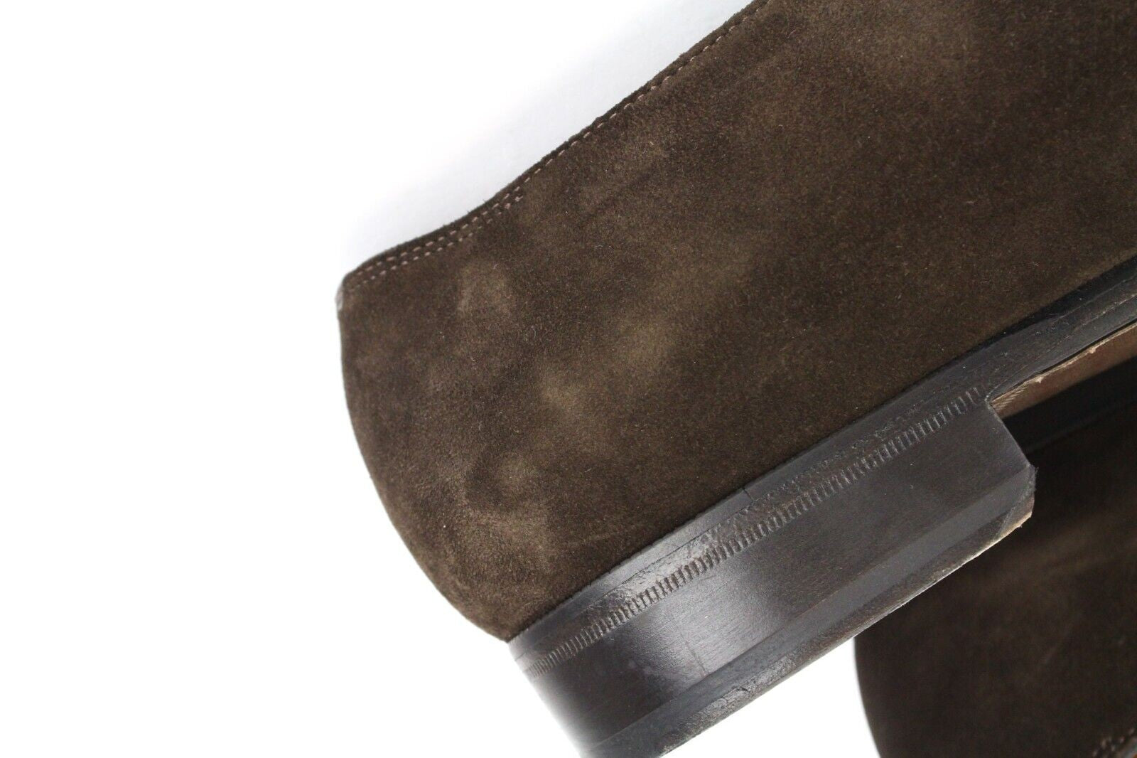 SUITSUPPLY Men's Casual Shoes EU45 Brown Leather Buckled Classic Relaxed Style