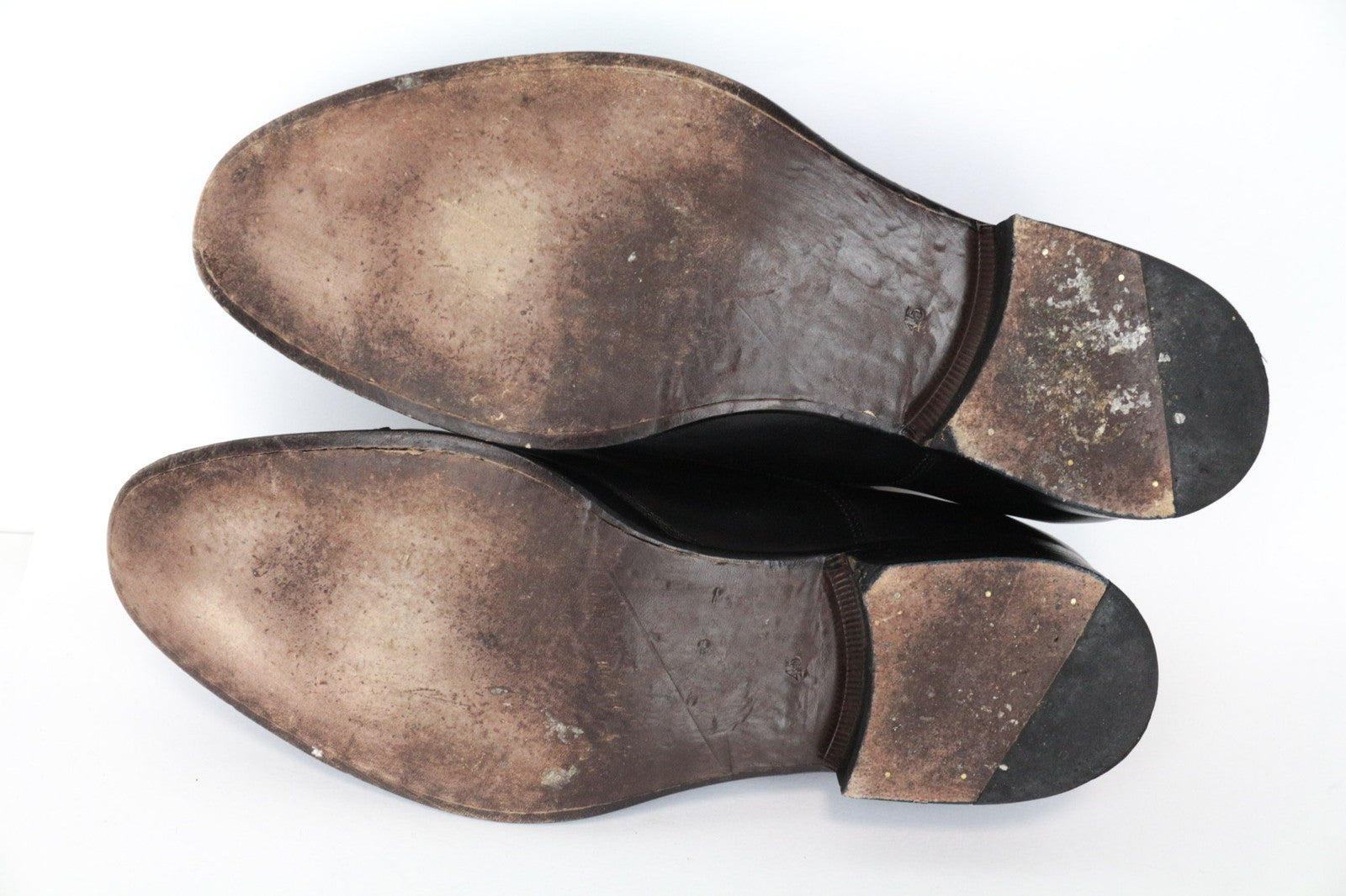 SUITSUPPLY Men's EU45 Black Leather Laced Low-Top Dress Casual Shoe Classic