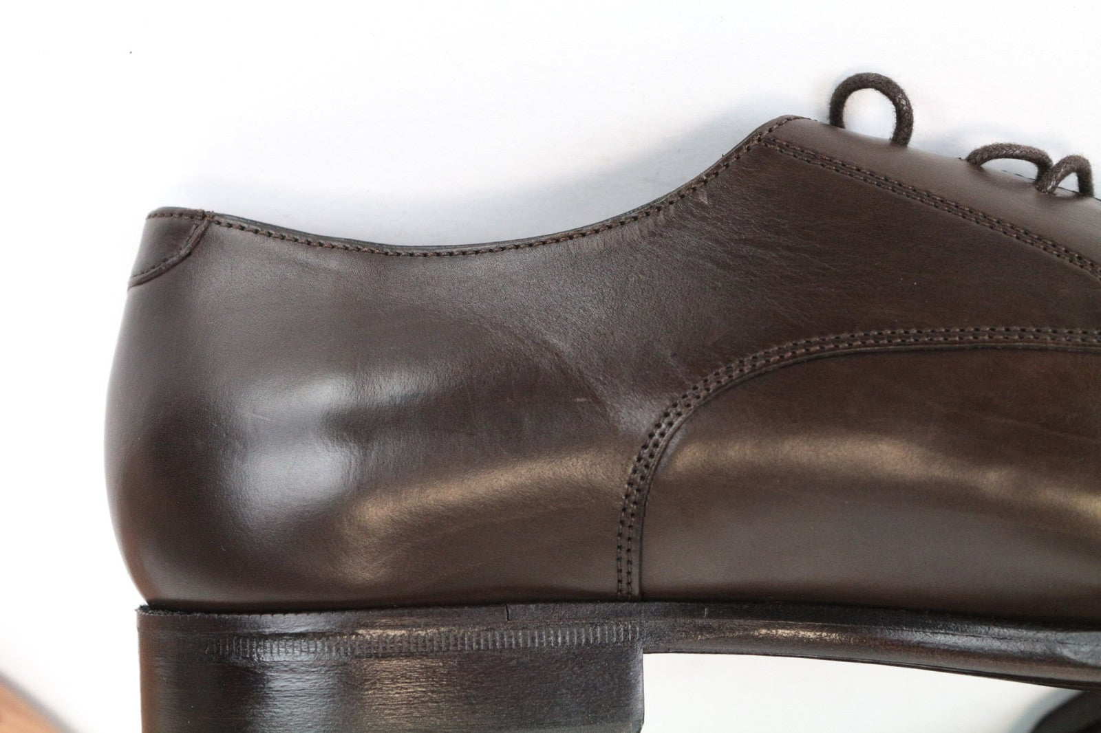 SUITSUPPLY Men's Casual Shoes EU43 Brown Leather UK9 Low-Top Formal Style