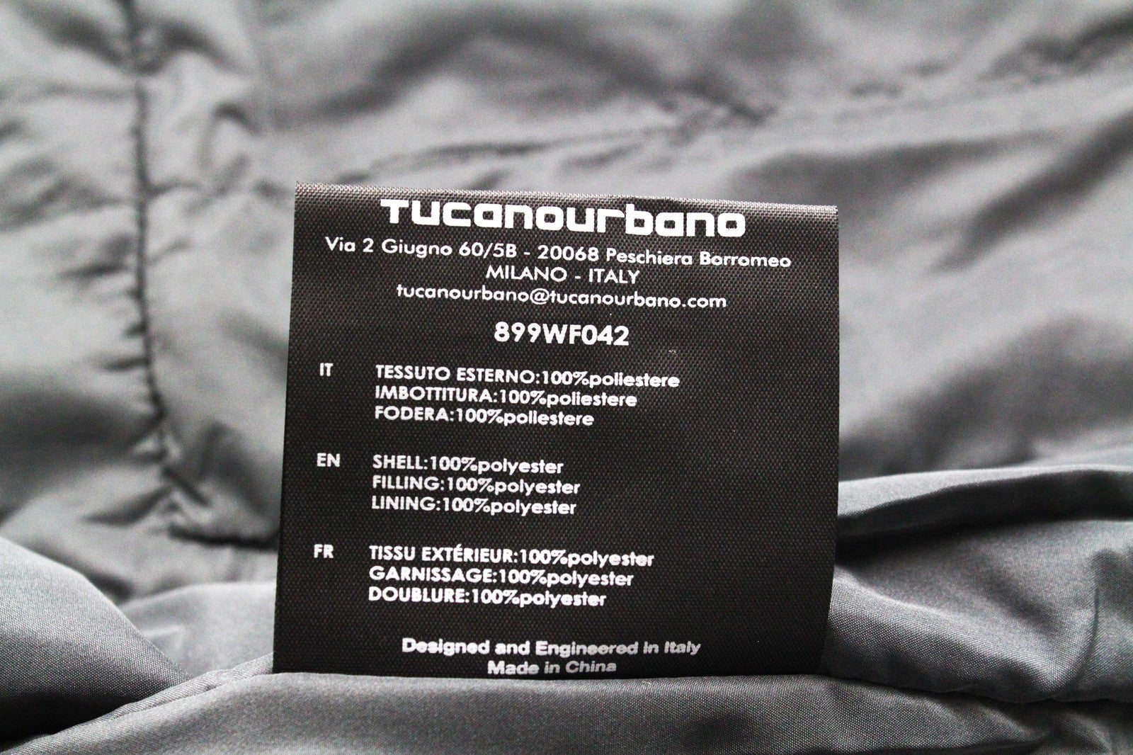 TUCANO URBANO Freccia Women's Jacket XS Navy Windproof Lined Coat