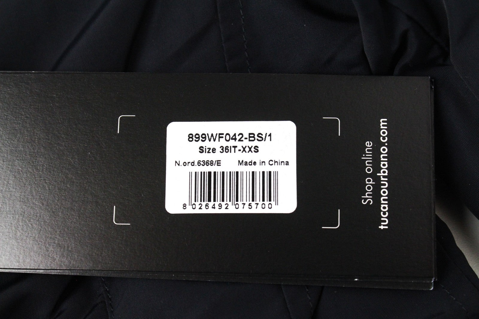 TUCANO URBANO Freccia Women's 2XS Navy Water-Repellent Windproof Jacket