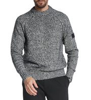 CALVIN KLEIN 2 Color Wool Blend Cn Men Jumper S Crew Neck Tight-Knit Pullover