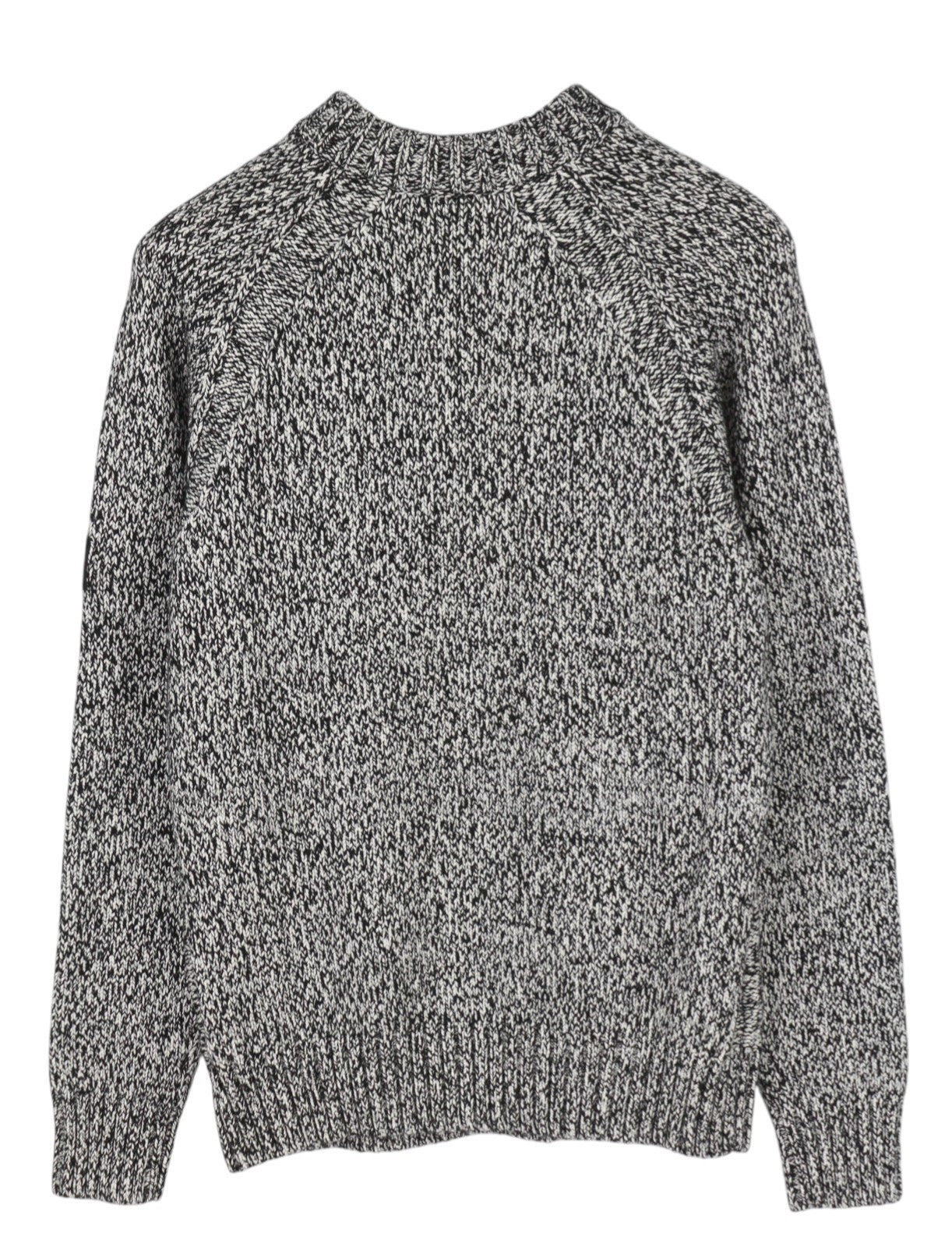 CALVIN KLEIN 2 Color Wool Blend Cn Men Jumper S Crew Neck Tight-Knit Pullover