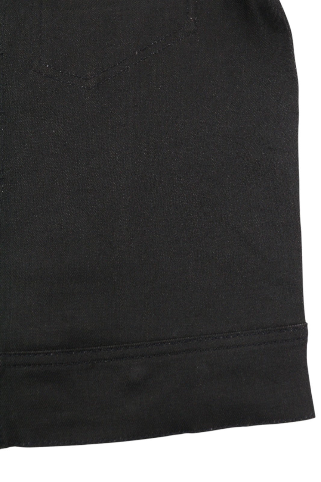 NUDIE JEANS Conny Stretch Men Jacket XS Dry Black Coated Buttoned Denim Unisex