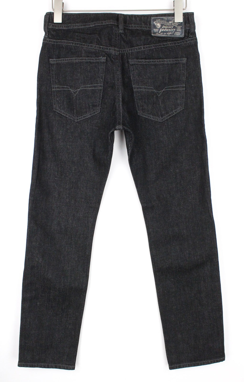 DIESEL Buster R8W58 Men's Jeans W28/L30 Grey Slim Fit Tapered Stretch