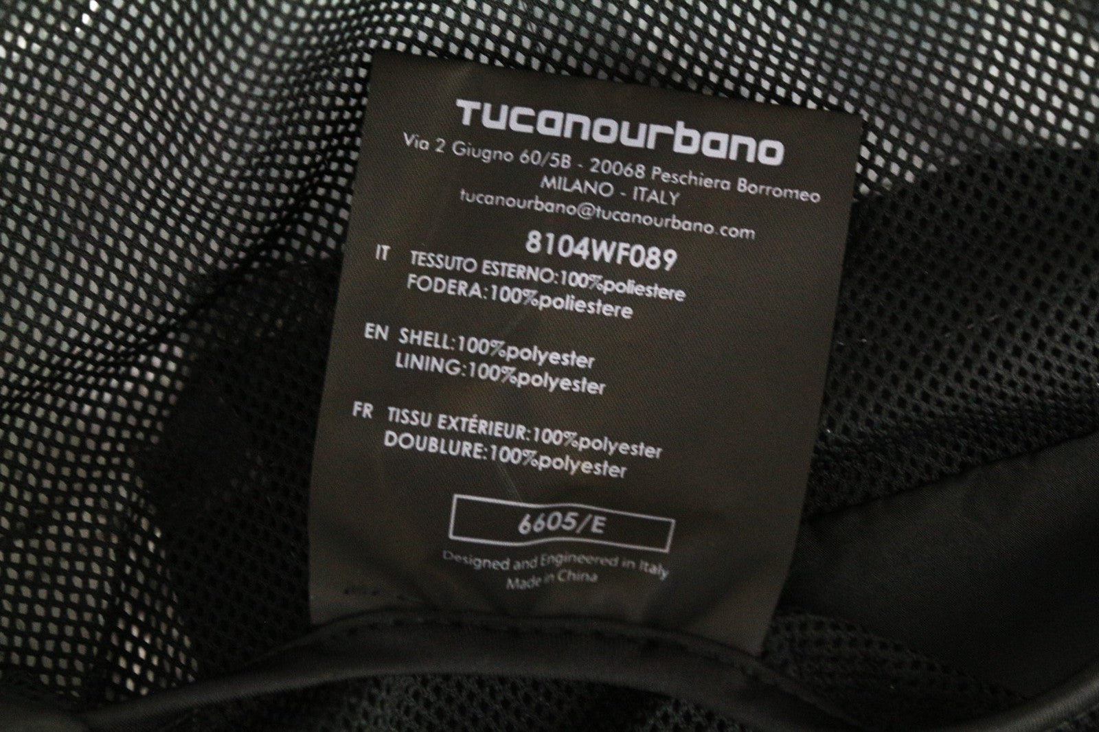 TUCANO URBANO Ire Women's M Grey Zipped Hooded Breathable Waterproof Jacket