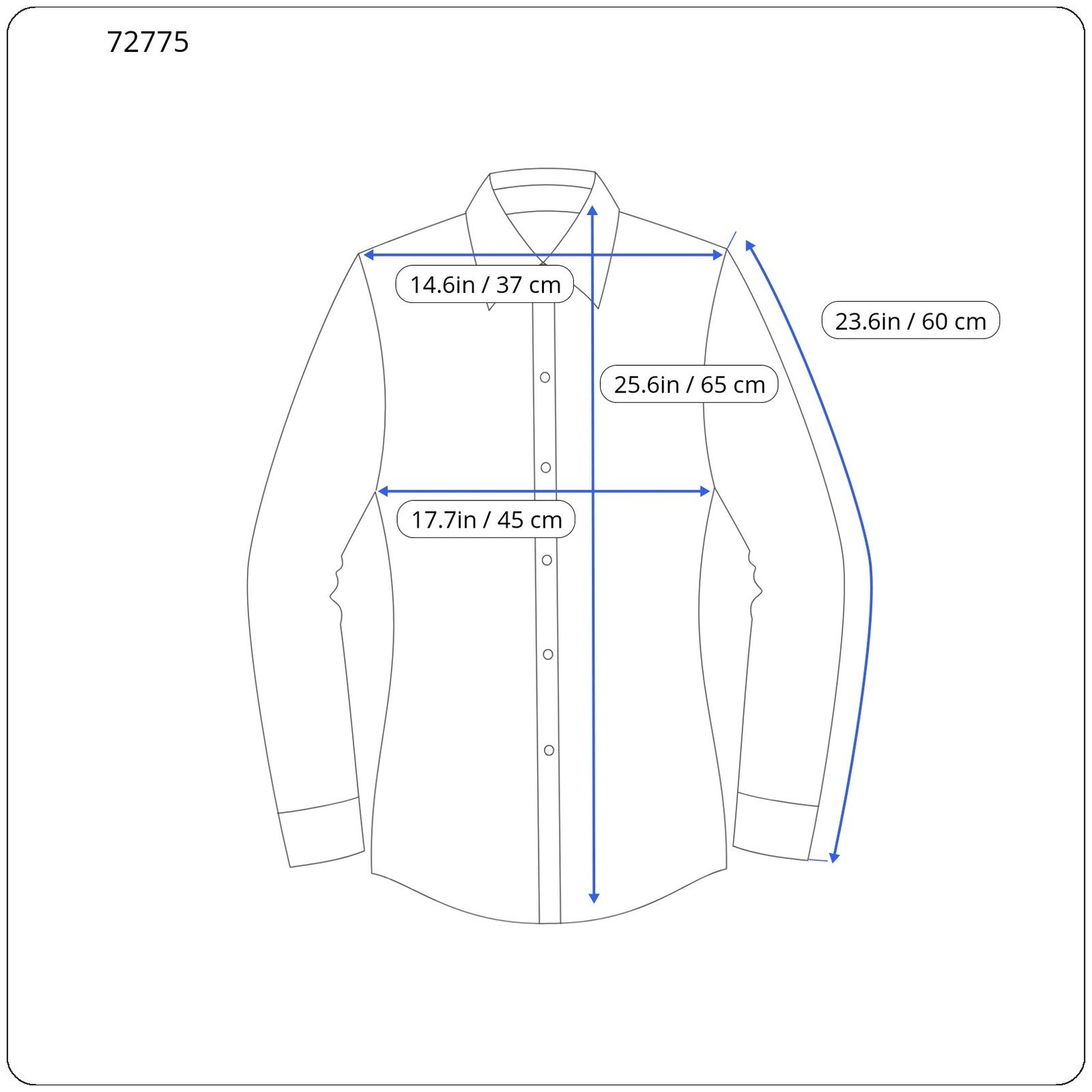 SUISTUDIO Dexter Women's 36R White Cotton Blend Stretch Shirt Long Sleeve