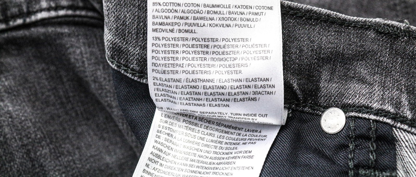 LEE Rider Men's W38/L32 Grey Slim Fit Stretch Jeans Washed Look Denim