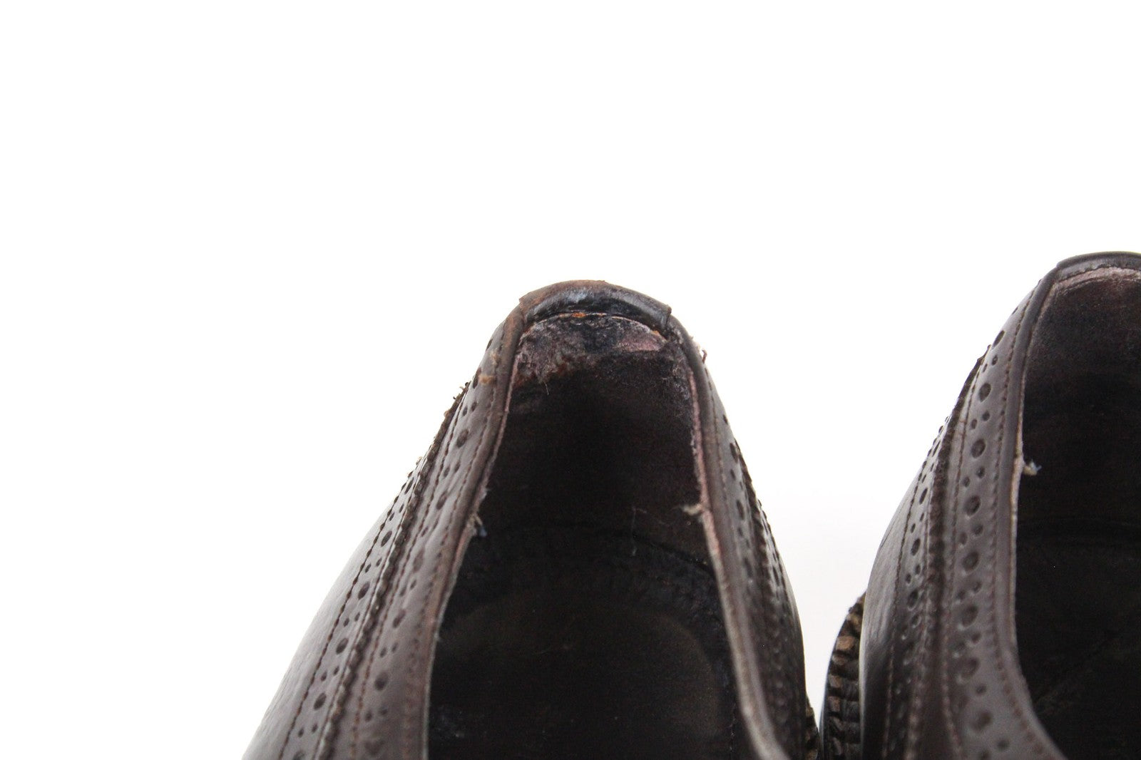 SUITSUPPLY Men's Formal EU40 Dark Brown Leather Buckled Double Shoes