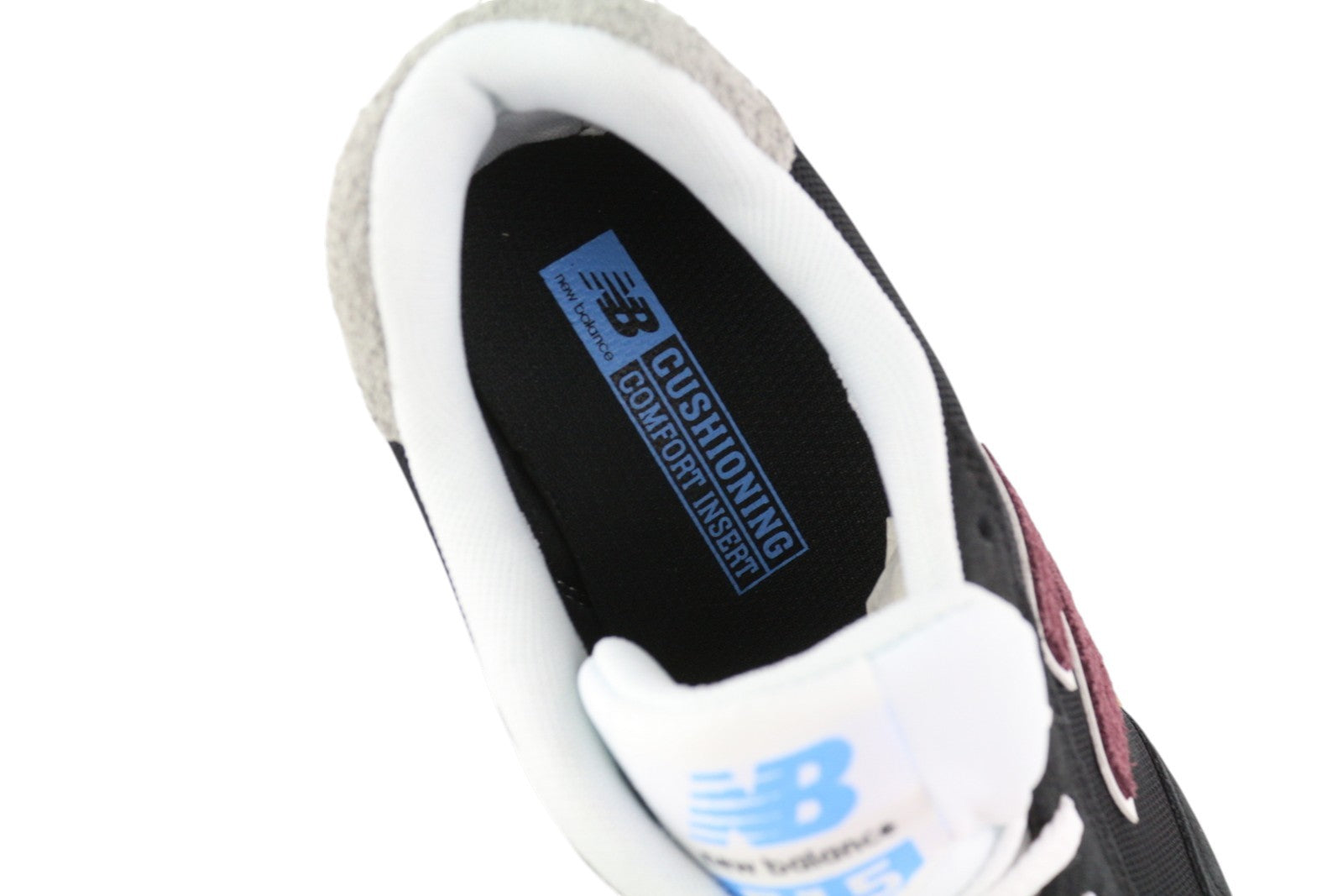 NEW BALANCE 515 Men Sneakers EU40 Black Leather Comfort Low Top Lace Up Trainers