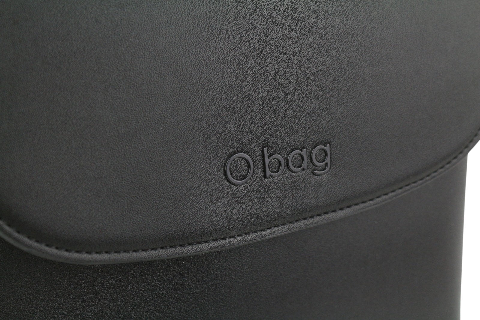 O BAG Zaino Women Bag OS Black Double Handles Magnetic Closure Dark Backpack