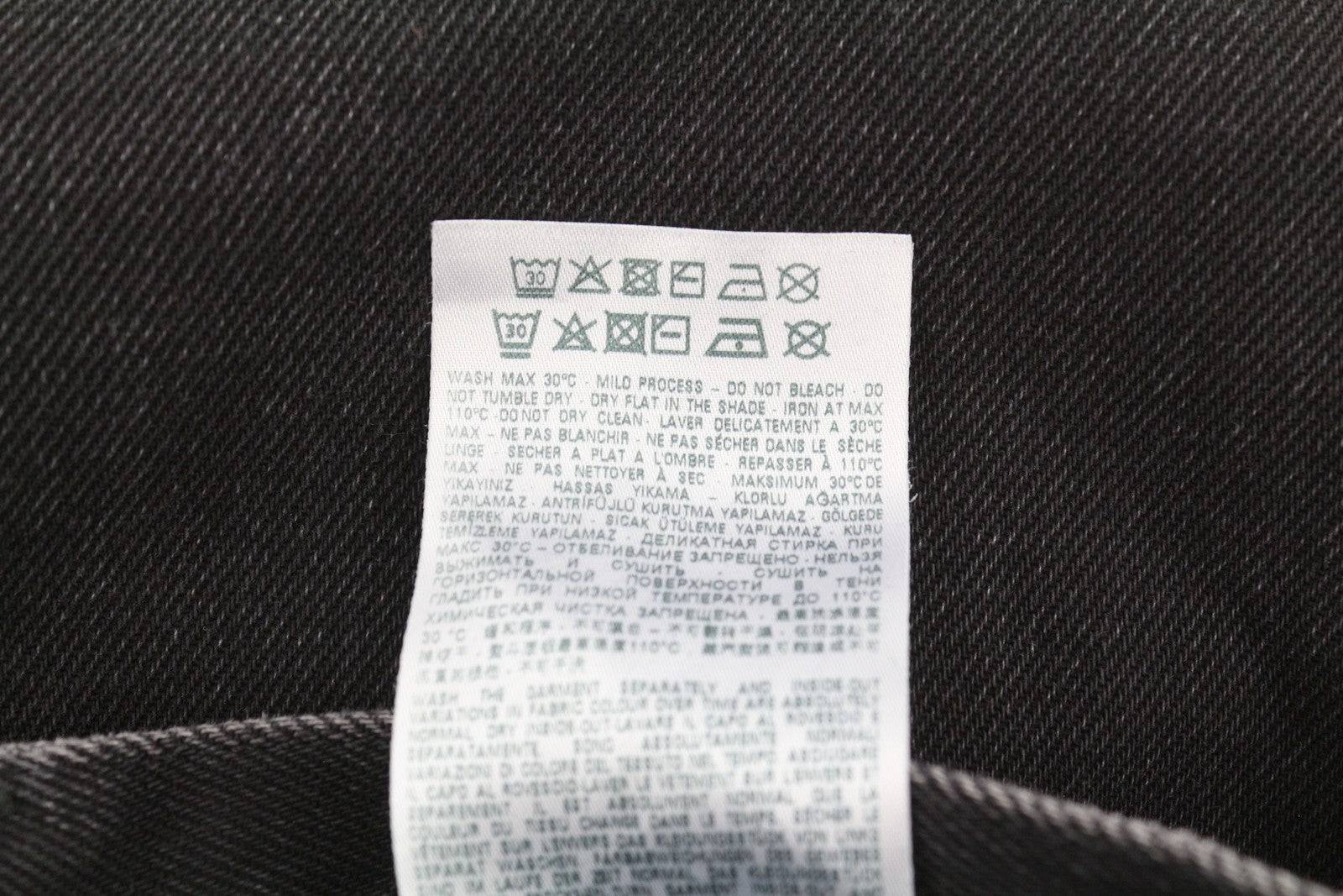 DIESEL 1995 D-Sark 09B88 Men Jeans W29/L32 Black Slim Fit Straight Leg RRP€185