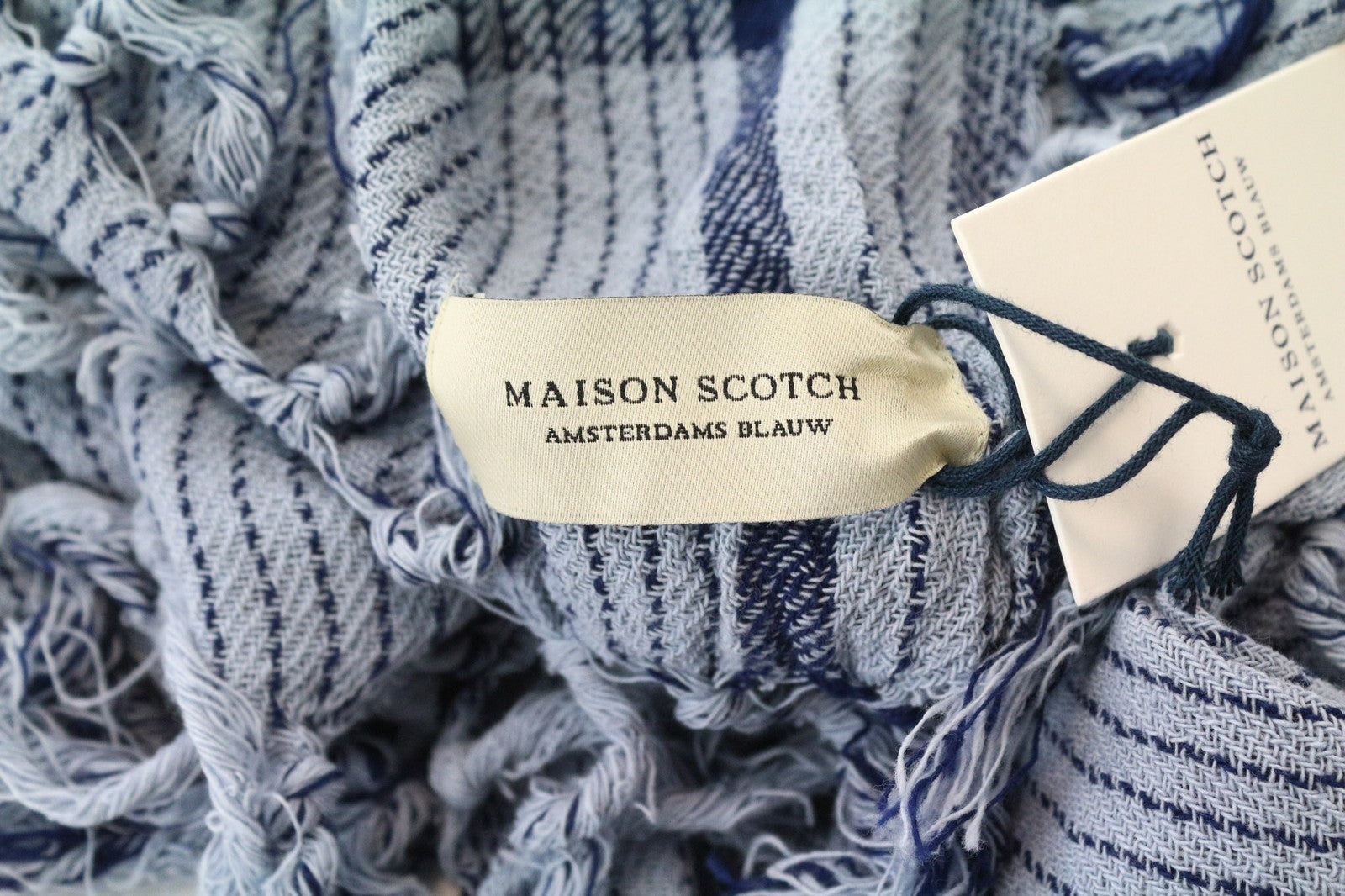 Scarf Ams Blauw