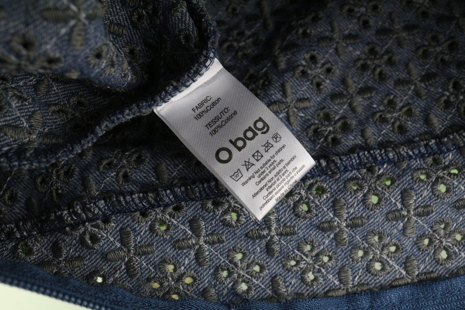 O BAG Armenia Women Bag OS Neon Green Inner Bag Double Handle Tote Logo Casual