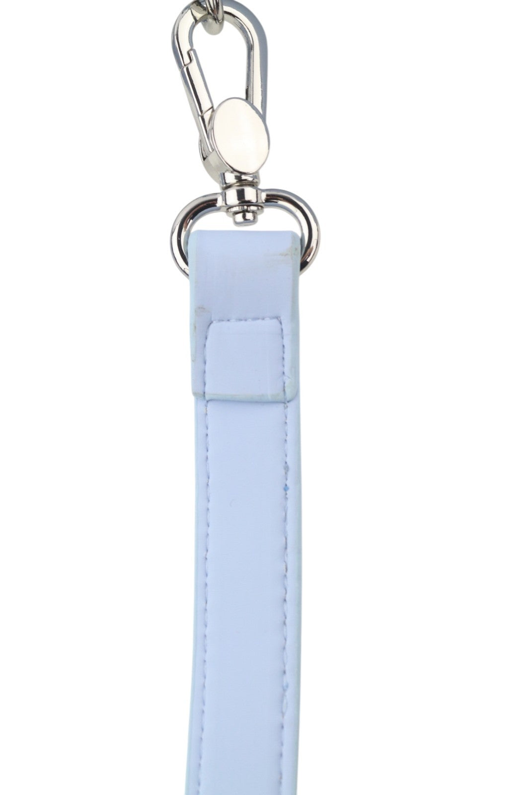 O BAG Praga Women Bag OS Light Blue Adjustable Strap Half Moon Crossbody Logo