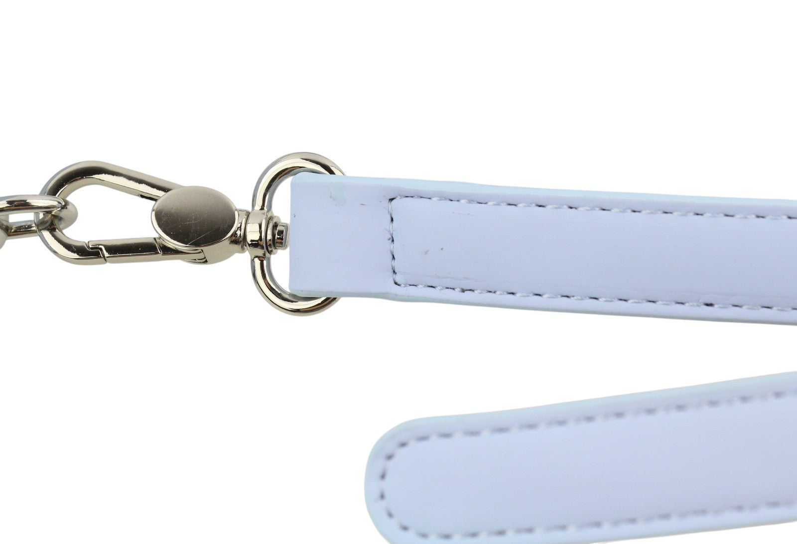 O BAG Praga Women Bag OS Light Blue Adjustable Strap Half Moon Crossbody Logo