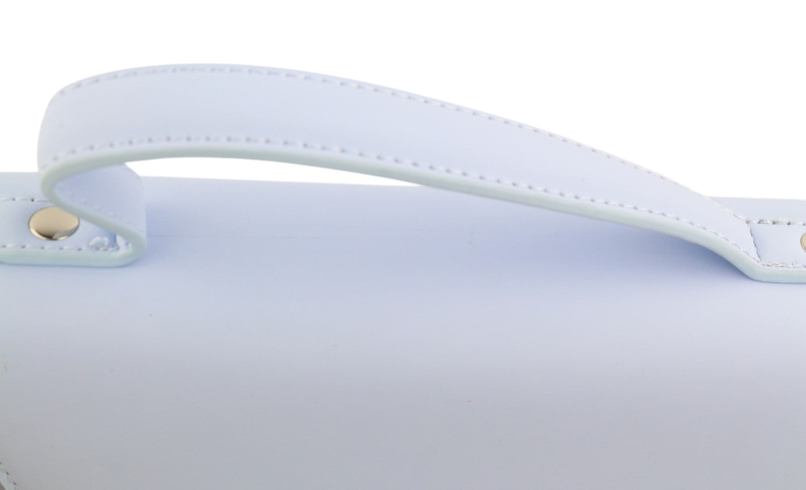 O BAG Praga Women Bag OS Light Blue Adjustable Strap Half Moon Crossbody Logo