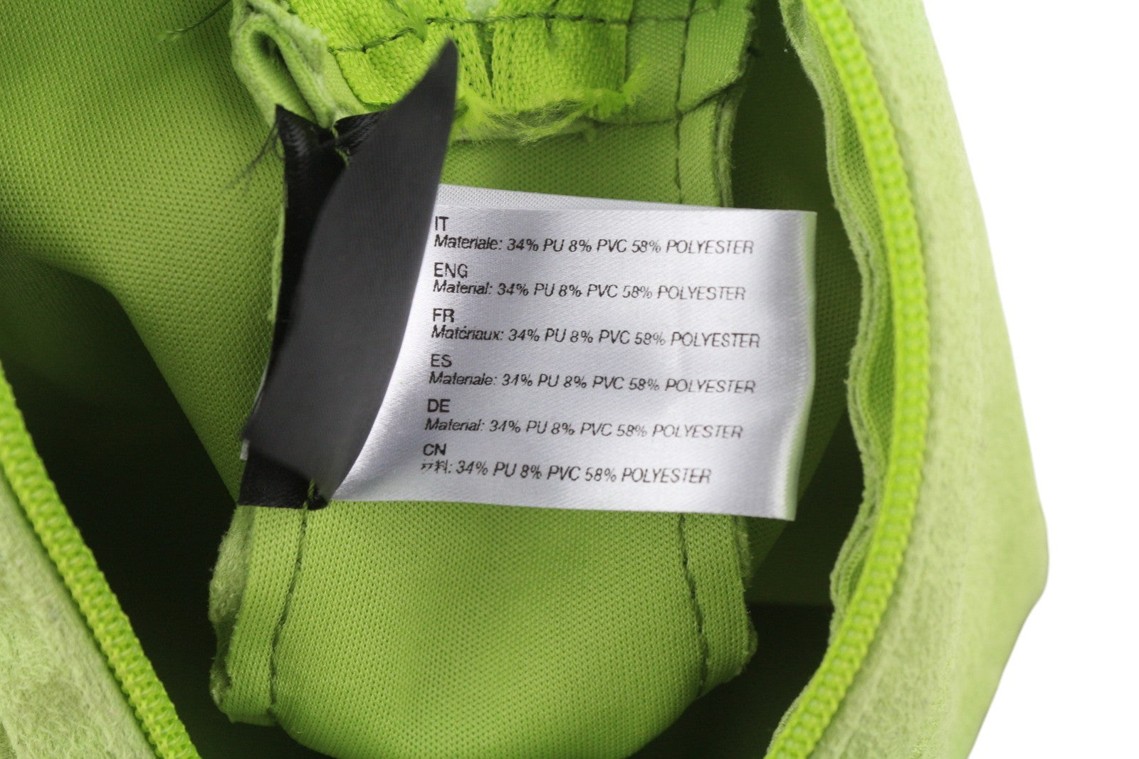 O BAG Extra Pocket Women Bag OS Green Faux Suede Silver Tone Chain Crossbody