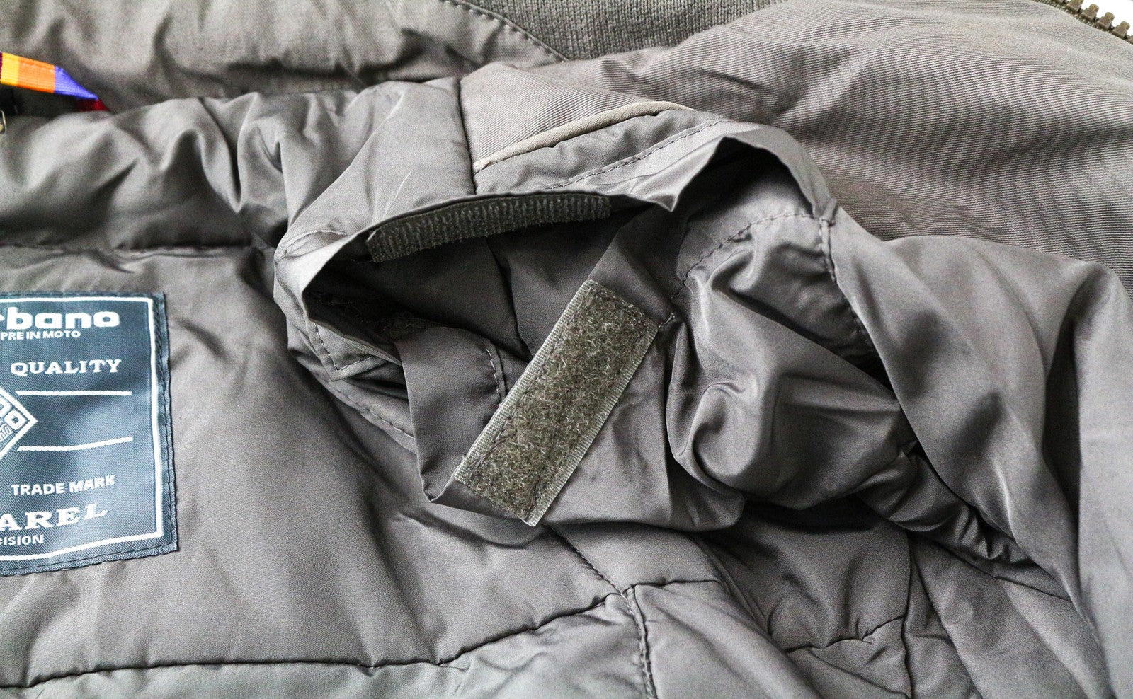 TUCANO URBANO Angus Men's Jacket M Brown Hooded Moto Cotton Blend Armour