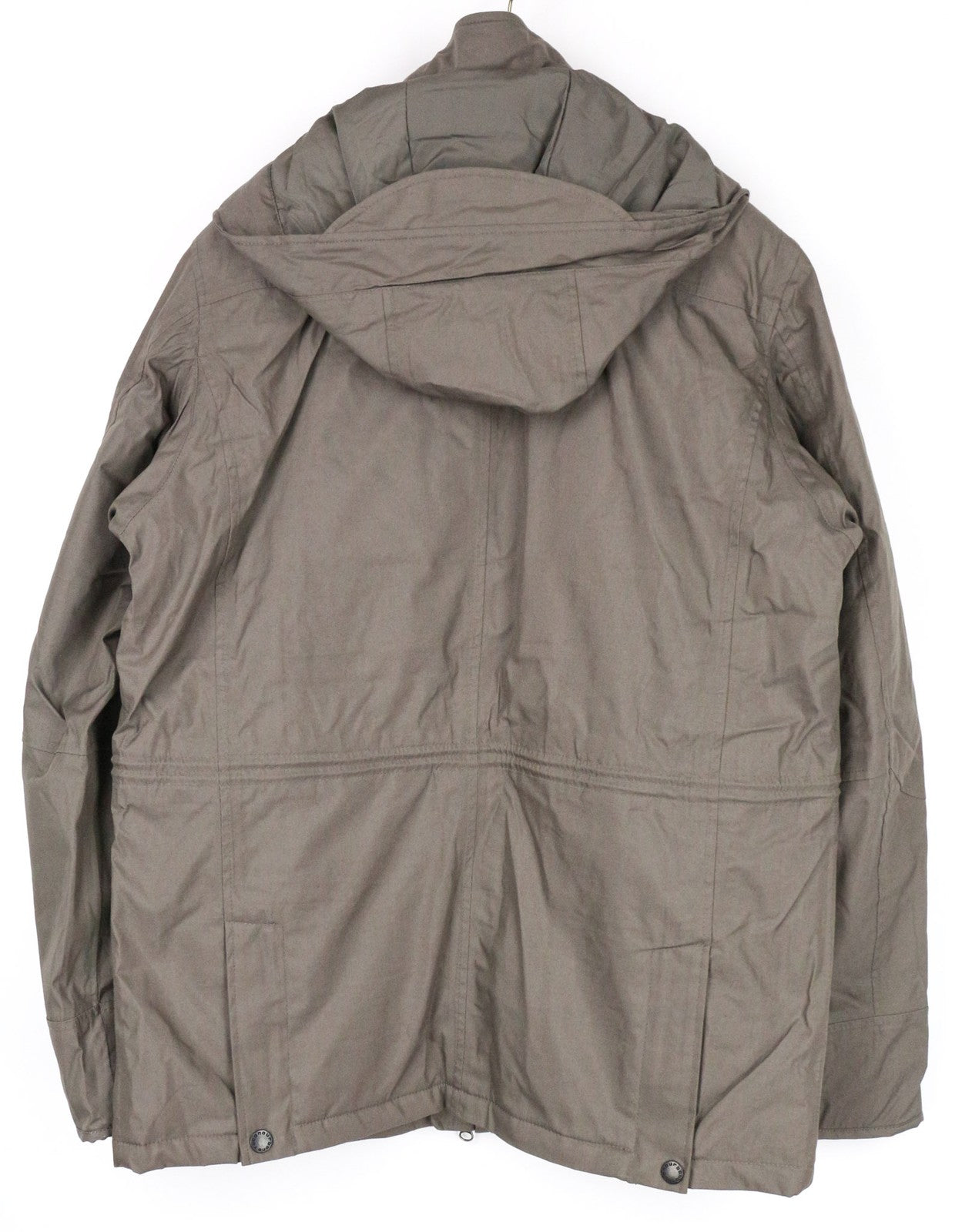 TUCANO URBANO Angus Men's Jacket L Brown Hooded Cotton Blend Moto