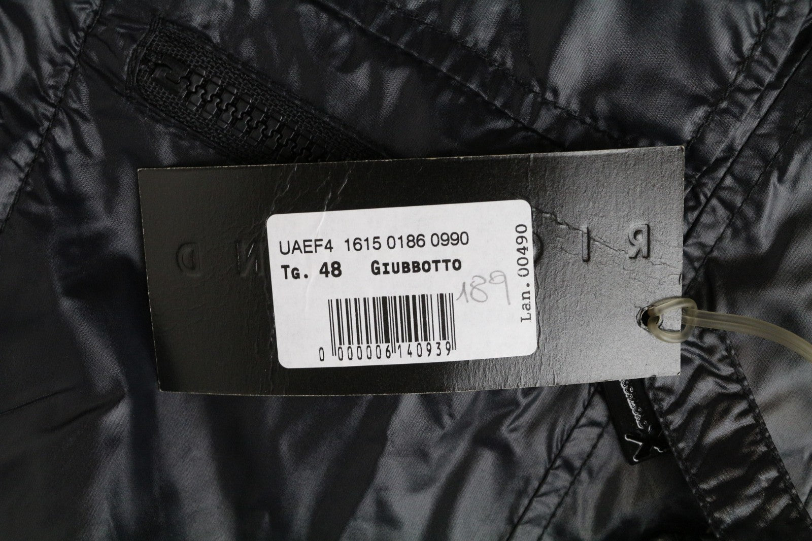 Navy Nylon Jacket