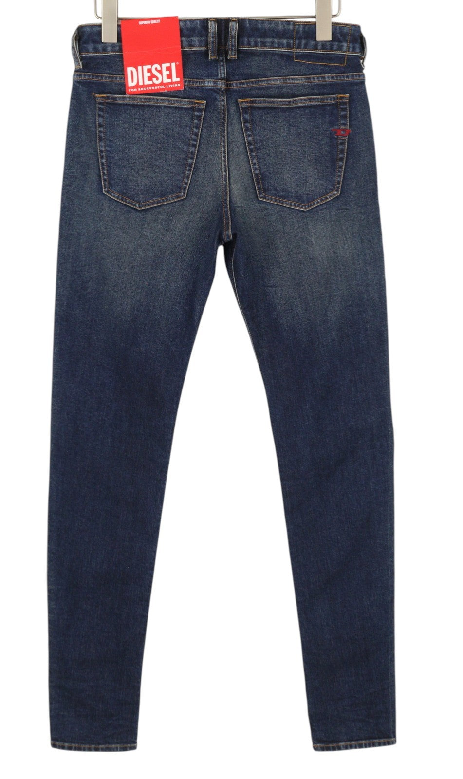 DIESEL 1979 Sleenker 069YY Men Jeans W30/L34 Blue Faded Skinny Leg RRP€225