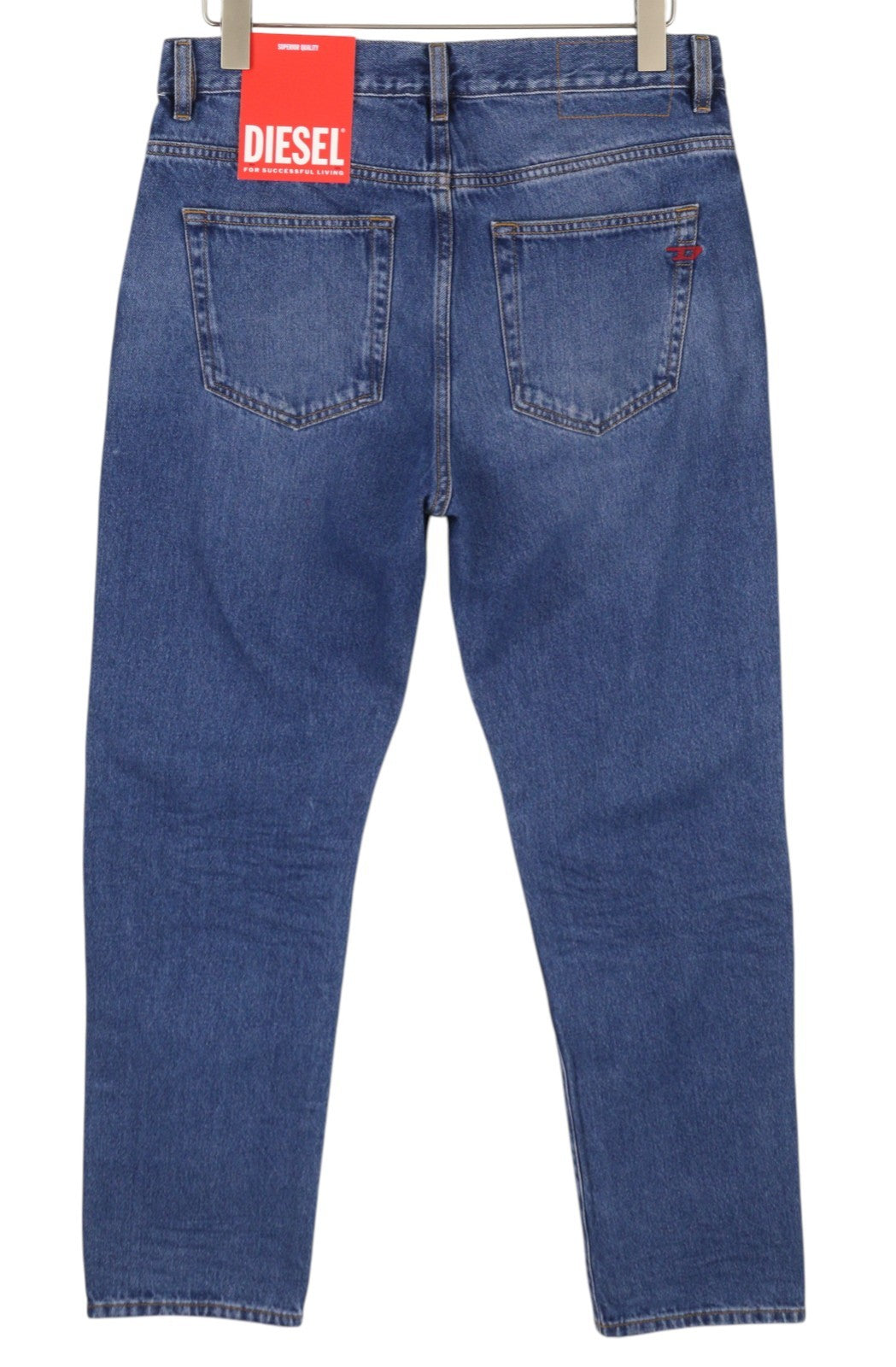 DIESEL 2020 D-Viker 0GYCT Men Jeans W31/L32 Blue Regular Straight RRP£190