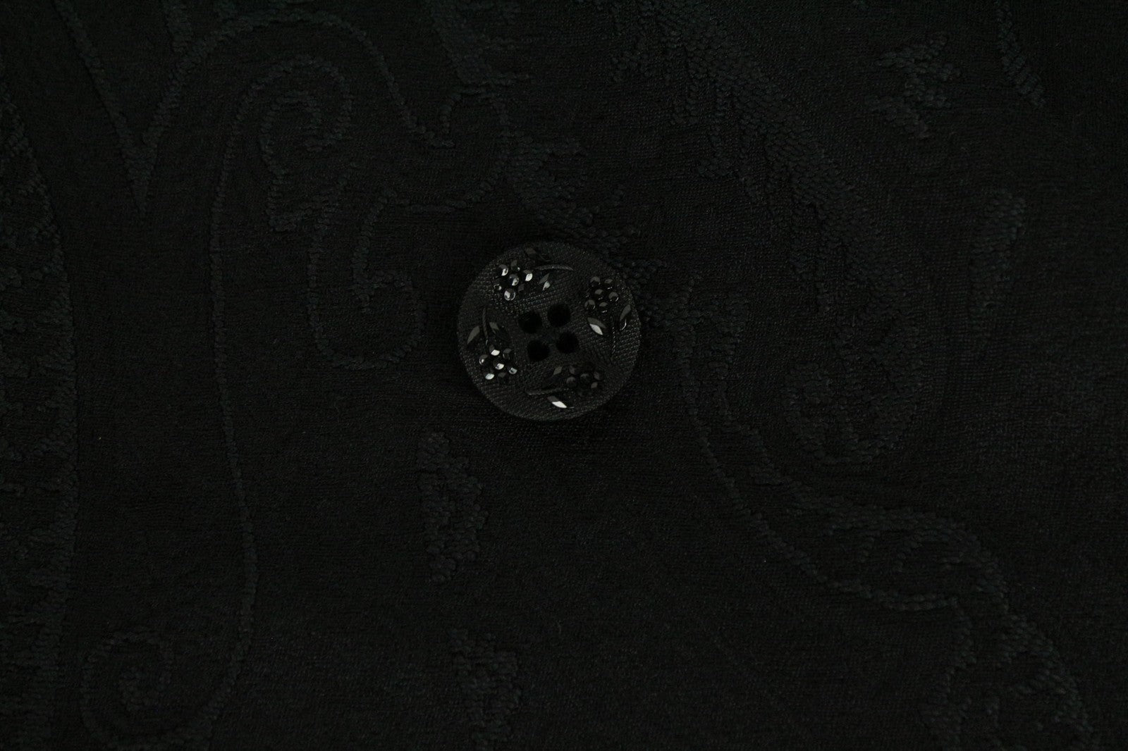 DESIGUAL Innocense Women's Coat ~38 Black Wool Cotton Blend Double Front