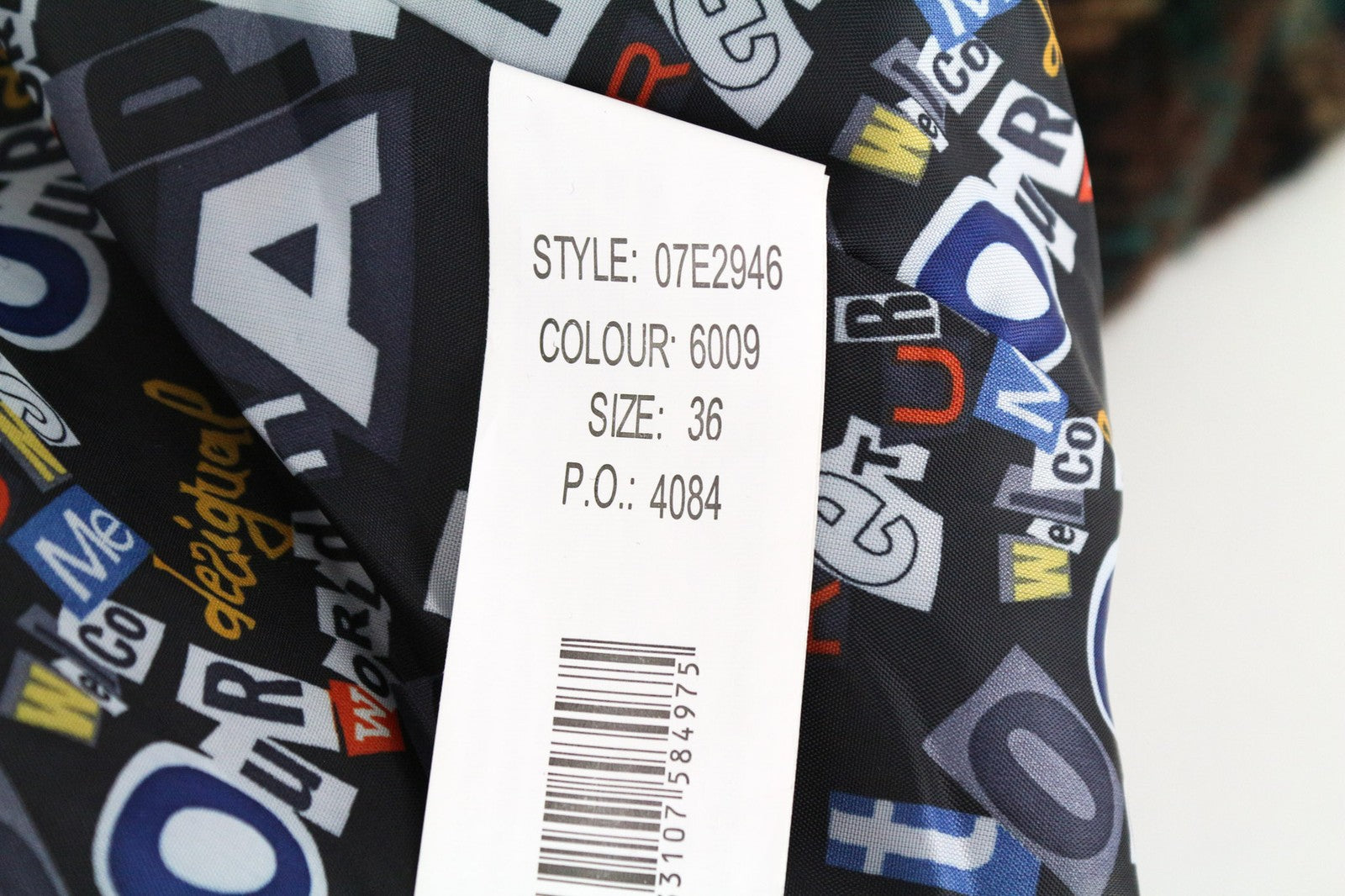 DESIGUAL Women's EU36 Blue Green Short Sleeve Check Wool Blend Zipped Jacket