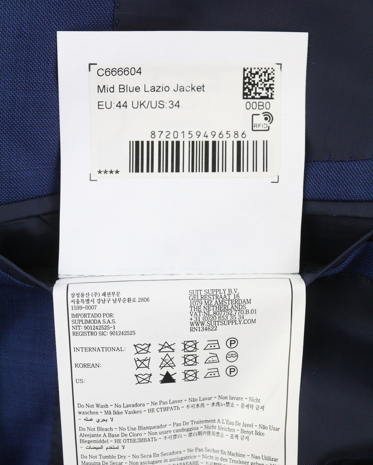 Suit Lazio Single Breasted