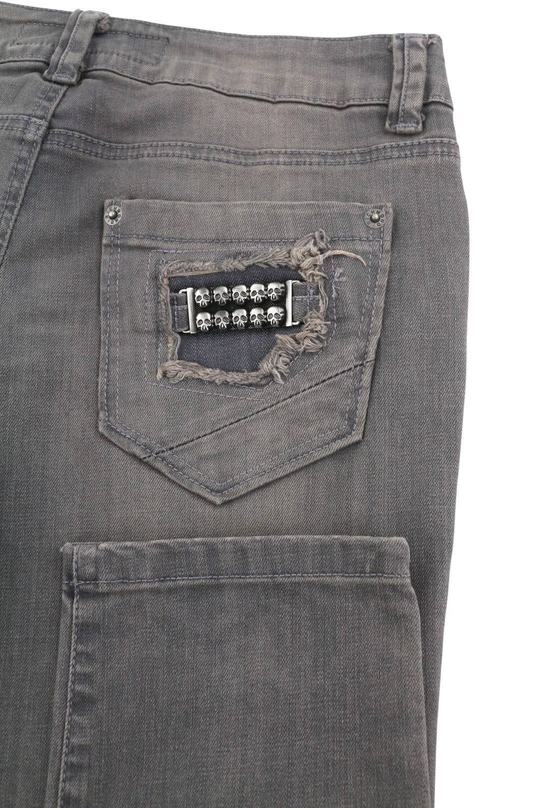 Grey Denim Jeans