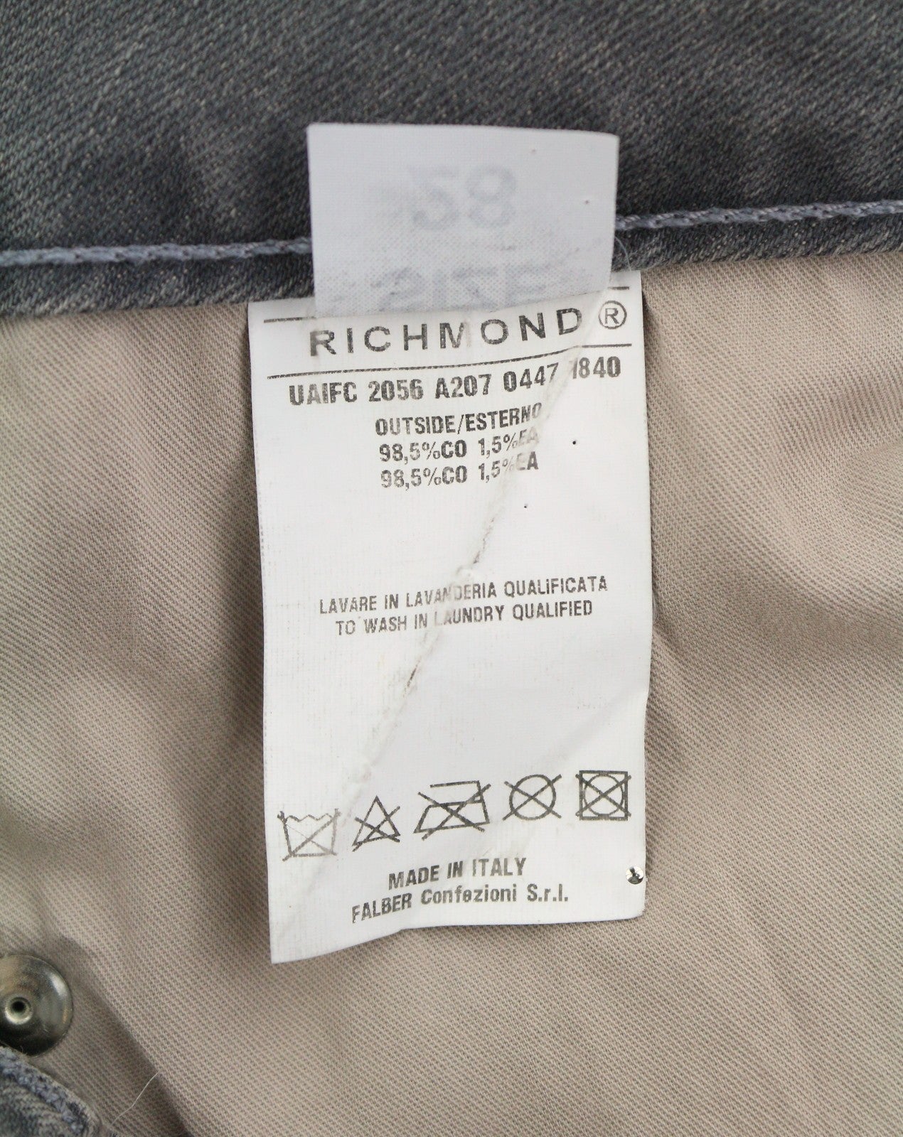 Grey Denim Jeans