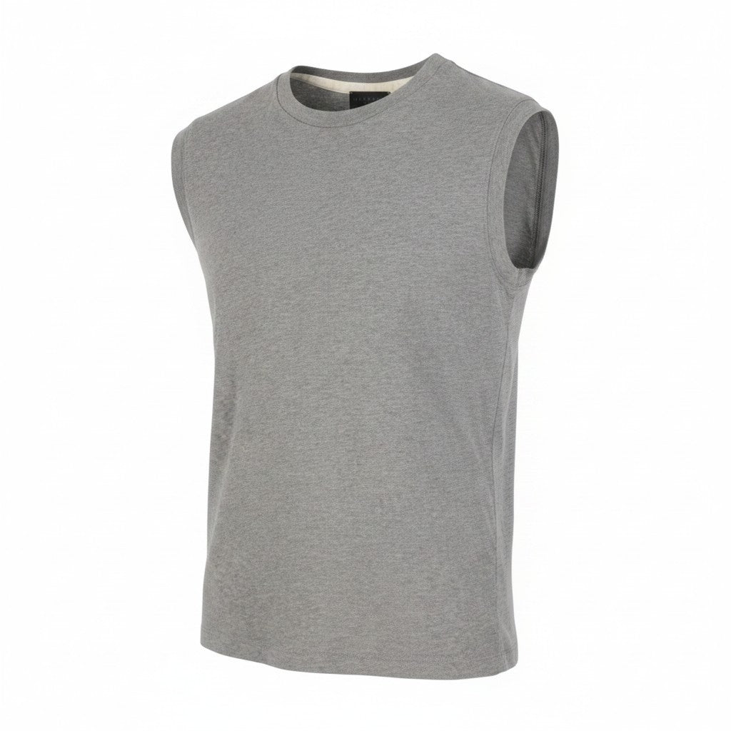 Grey Cotton T-Shirt