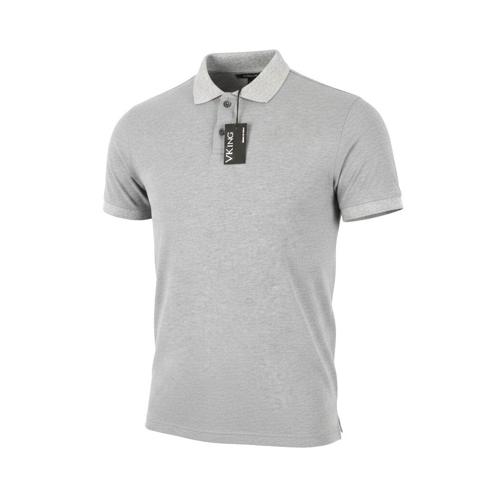 Graue Poloshirts aus Baumwolle