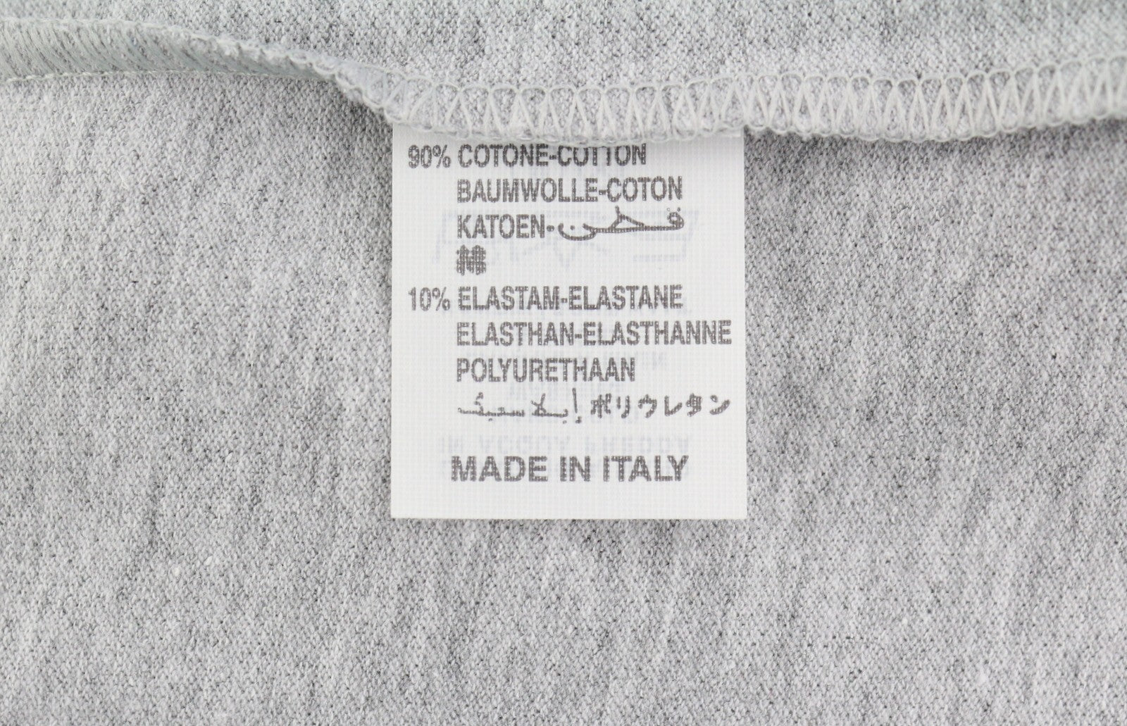 Grey Cotton Polos