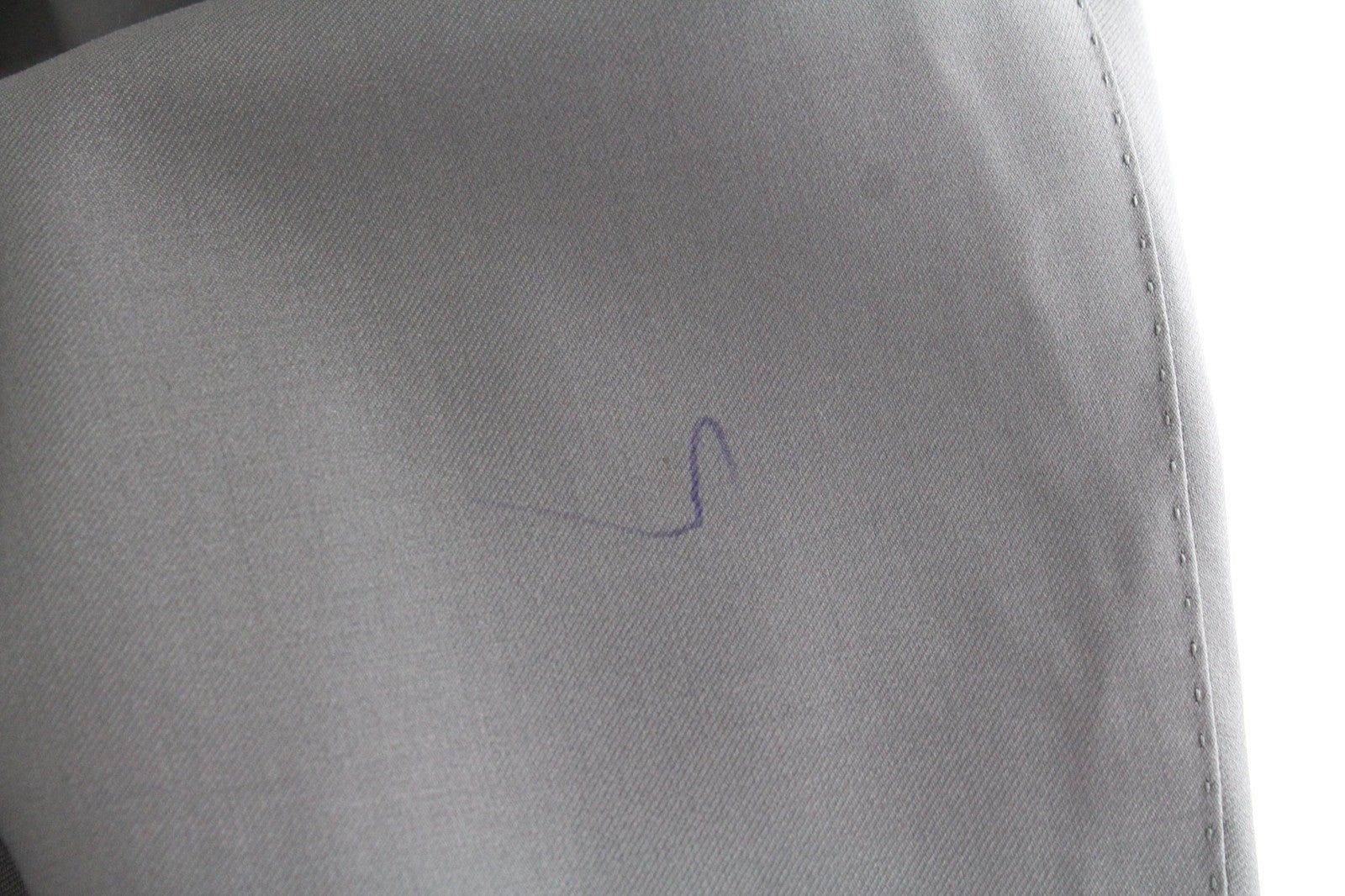 SUITSUPPLY Havana Men's Blazer UK46R Grey Wool S110 Double-Breasted Slim