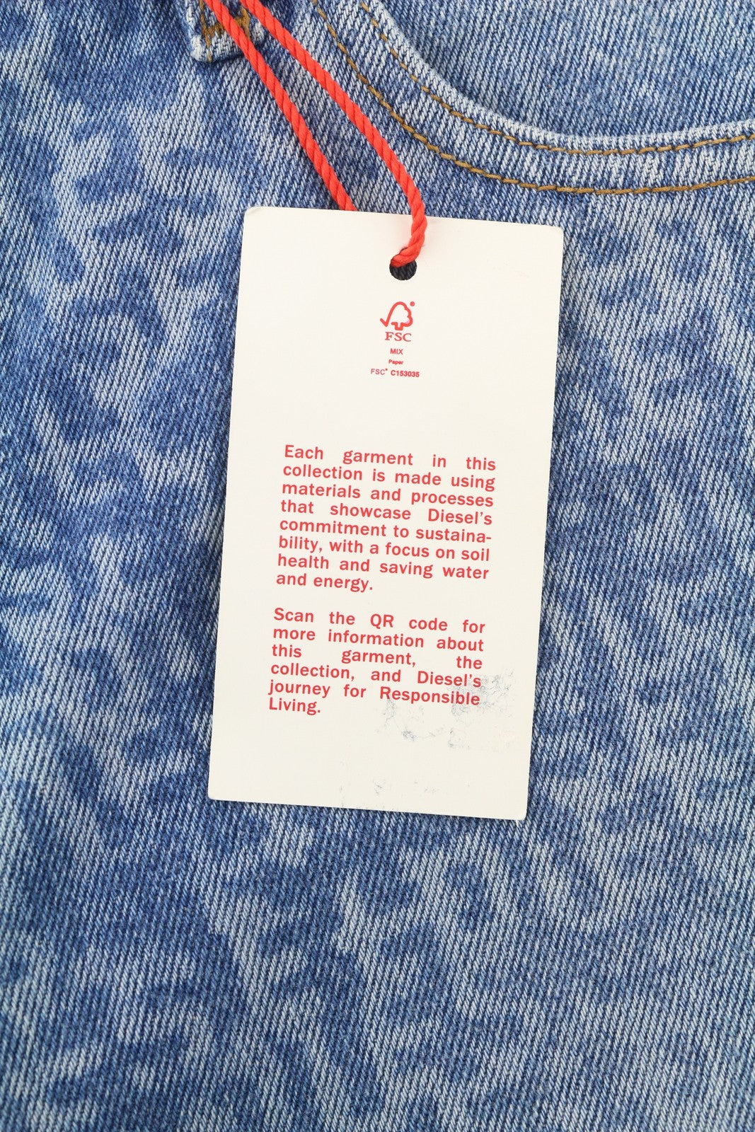 DIESEL 1995 007F5 Men Jeans W32/L32 Slim Straight Leg Patterned Zip RRP€250