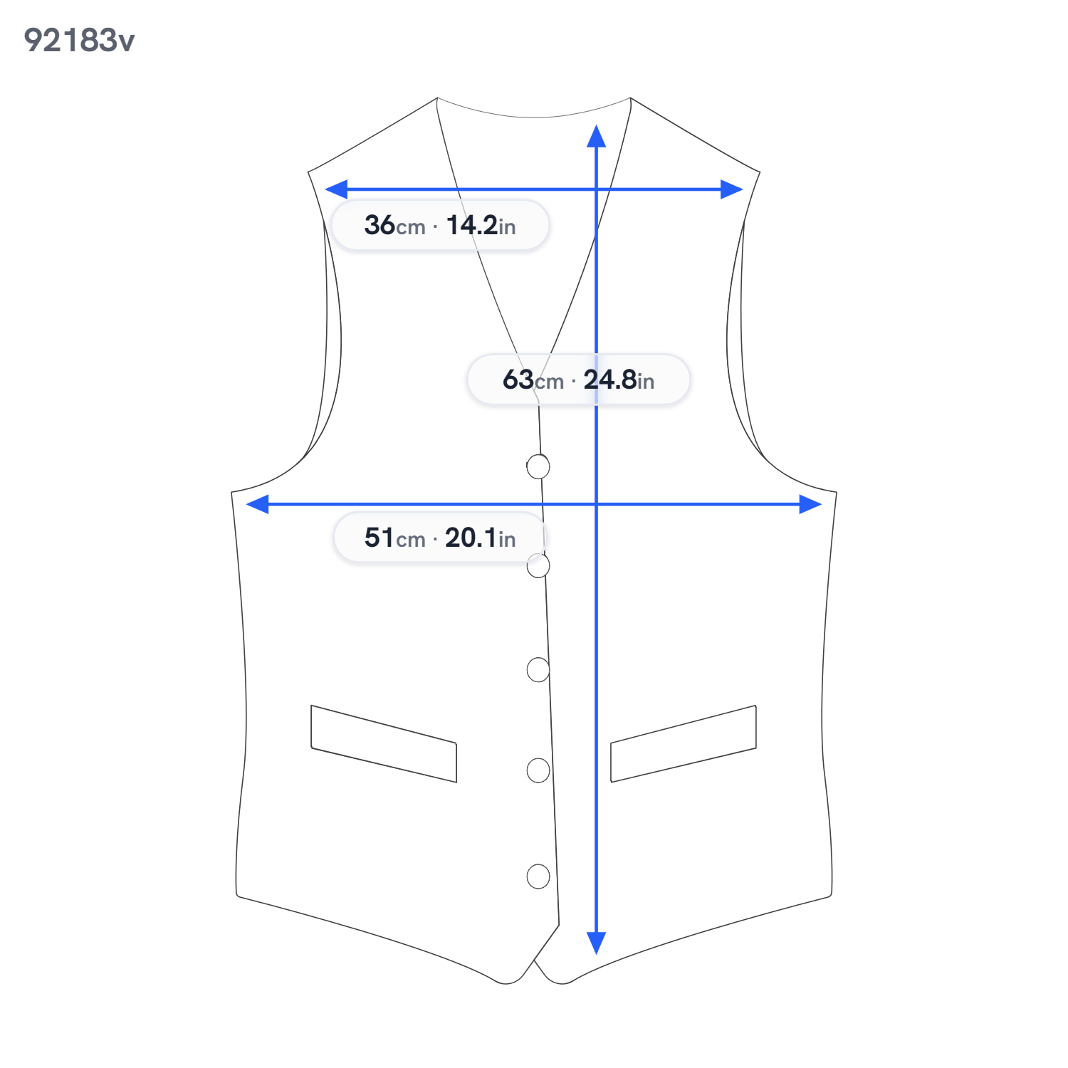 Suit U-Neck Tux SASB