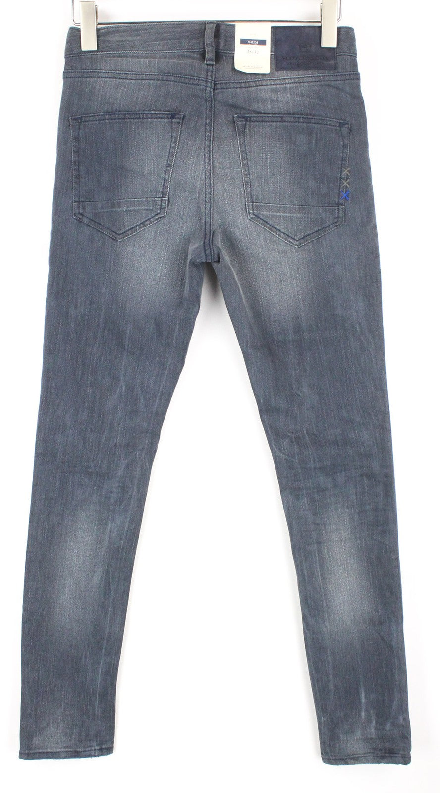 SCOTCH & SODA Skim Men's Jeans W28/L32 Skinny Stretch Mid Rise Classic Blue