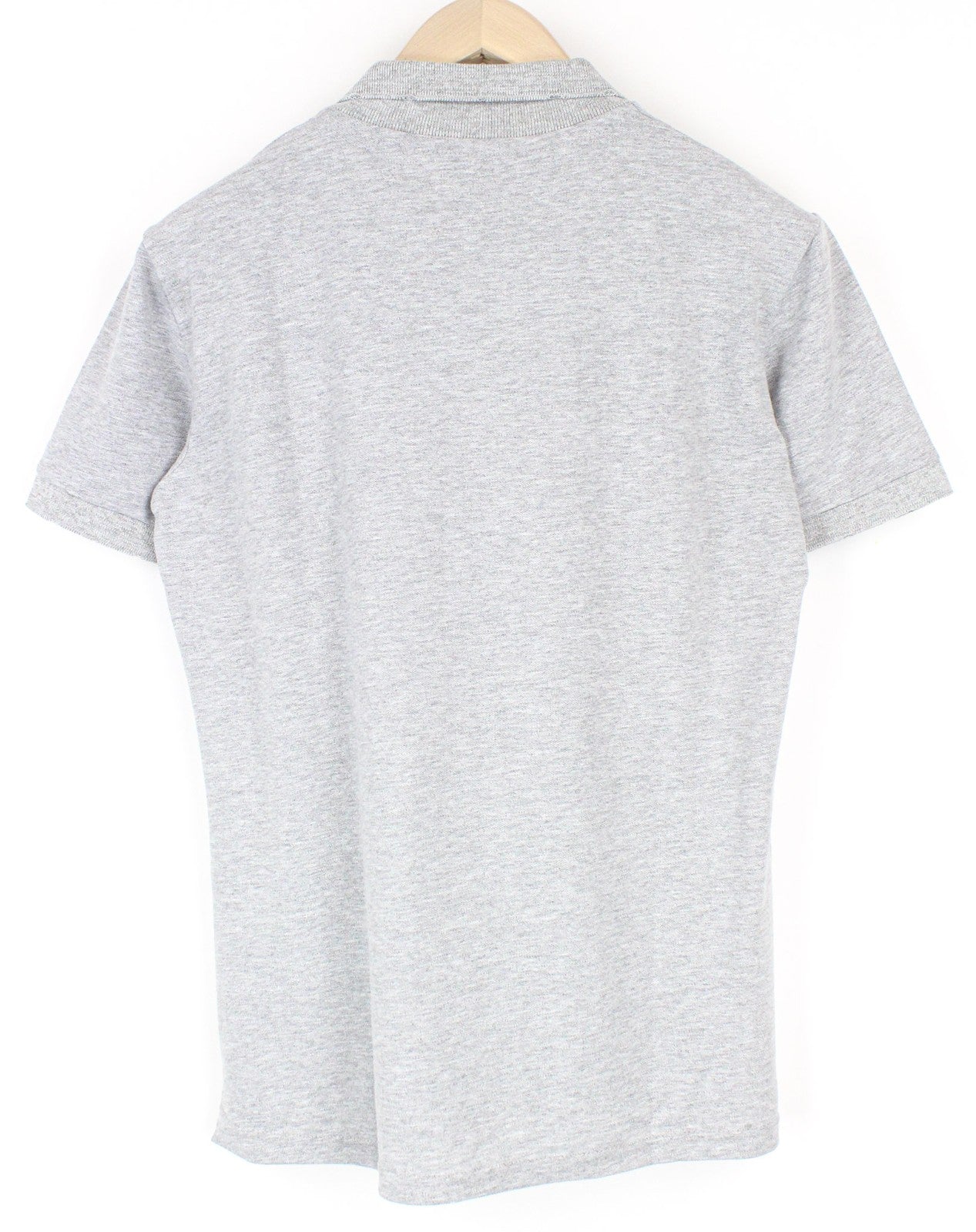 VKING Men's T-Shirt L Light Grey Stretch Cotton Polo Style Jersey Blend Top