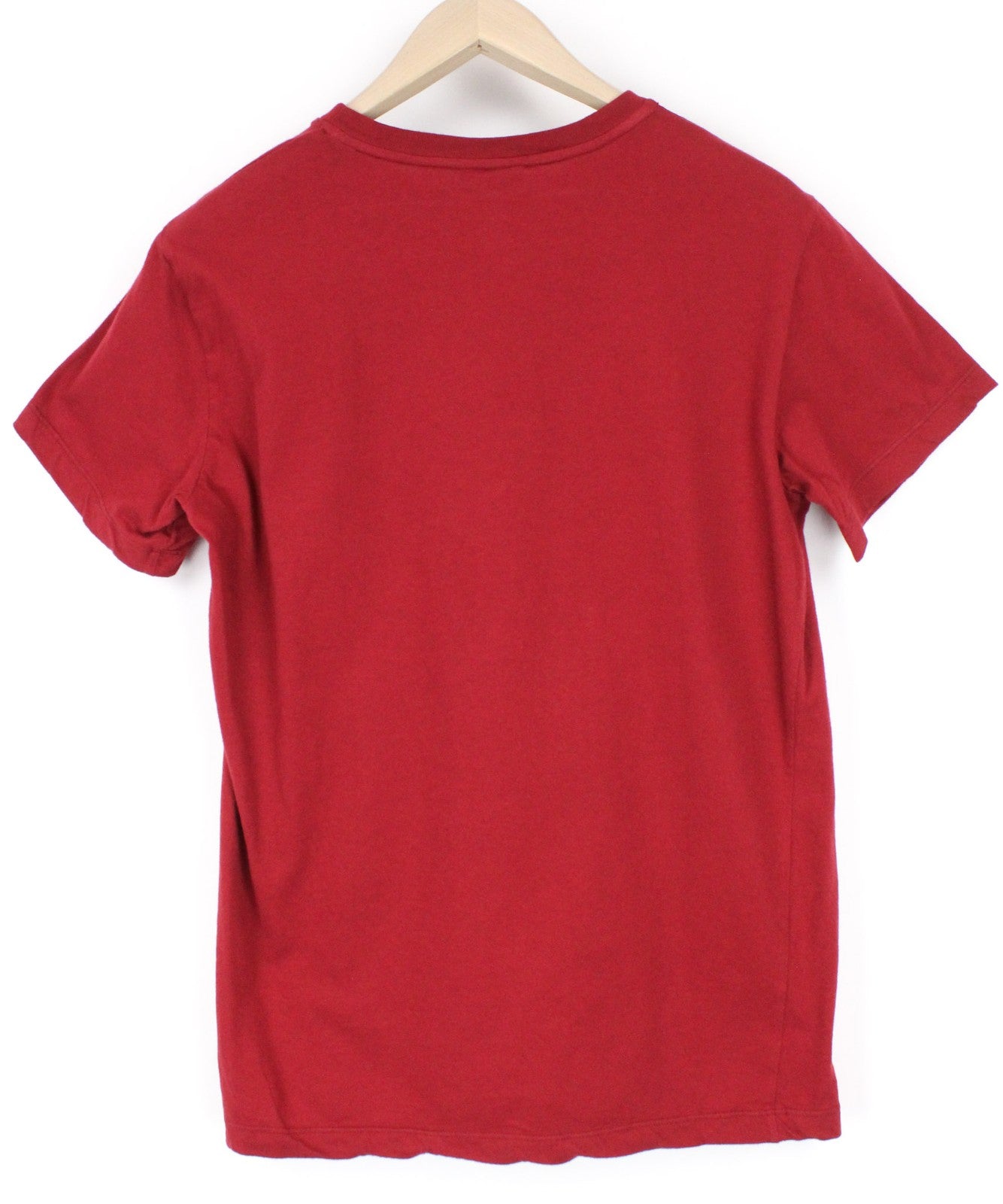 RICHMOND Men's T-Shirt L Pure Cotton Red Graphic Skull Print Jersey Tee