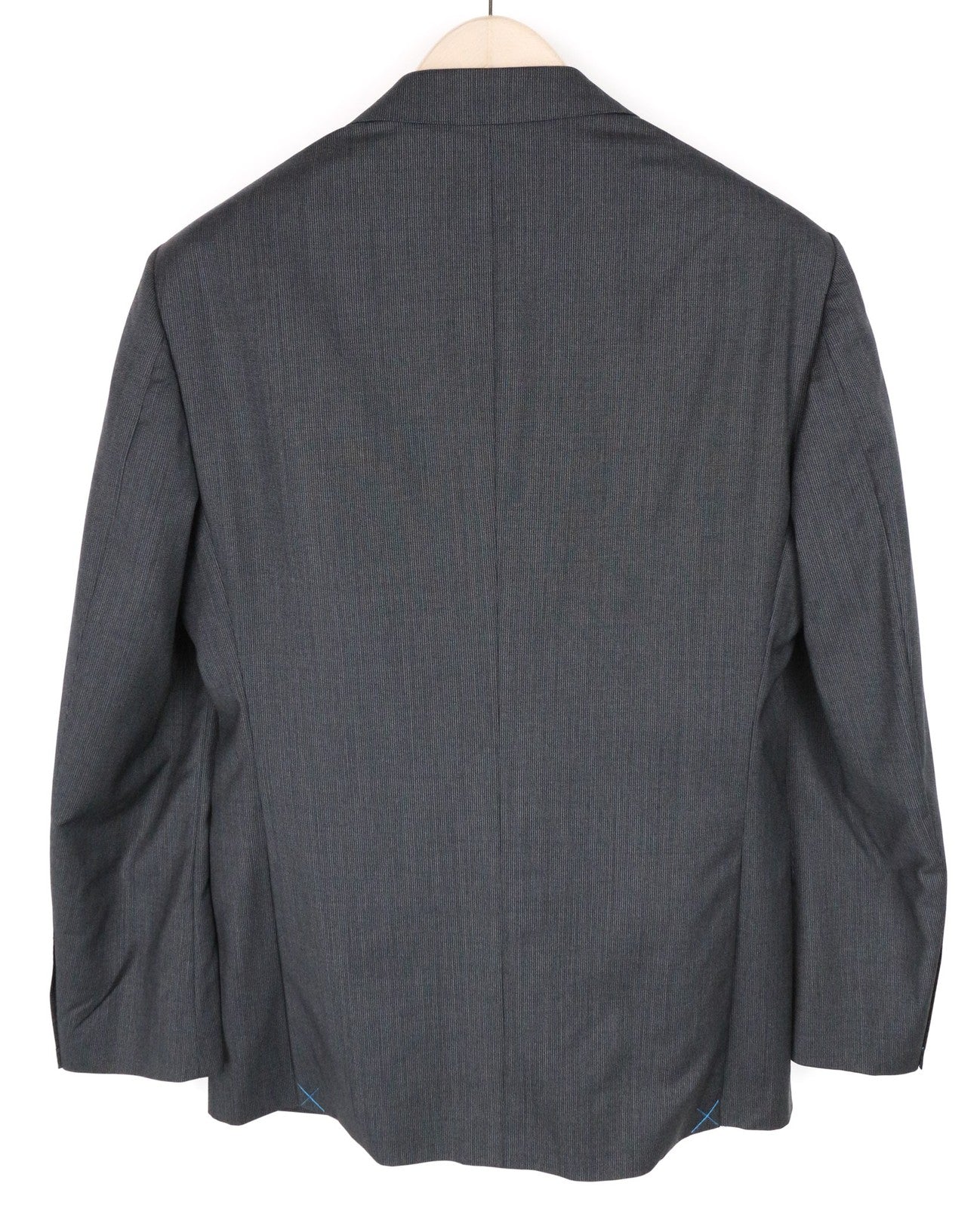 „SUITSUPPLY Napoli“ vyriškas švarkas „UK38R Slim Fit Super 110s“ pilkas vilnonis tiesus audinys