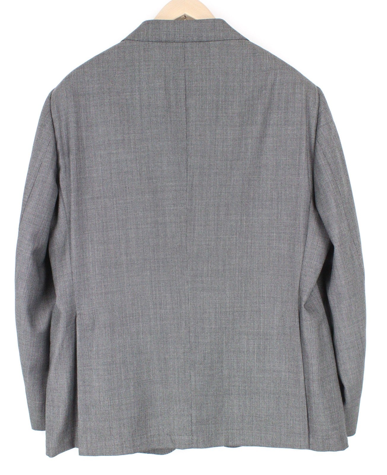 „SUITSUPPLY La Spalla“ vyriškas švarkas UK50R pilkas, „Birdseye“ vilnonis, plonas, oficialaus stiliaus 